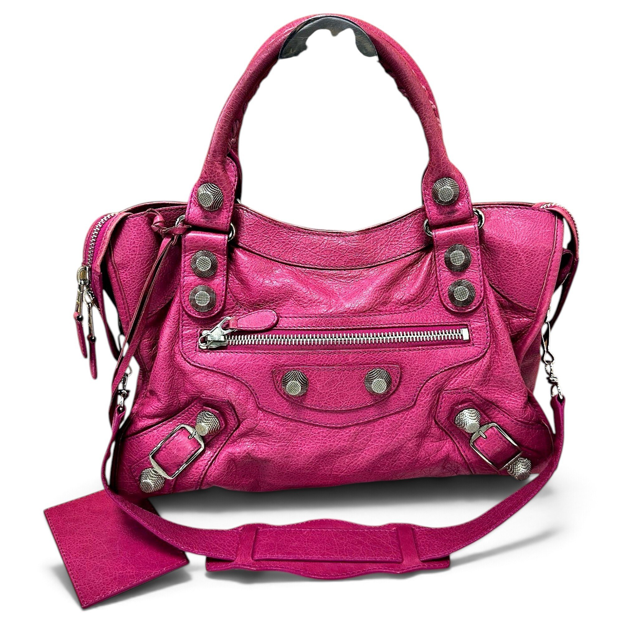 Balenciaga City leather handbag