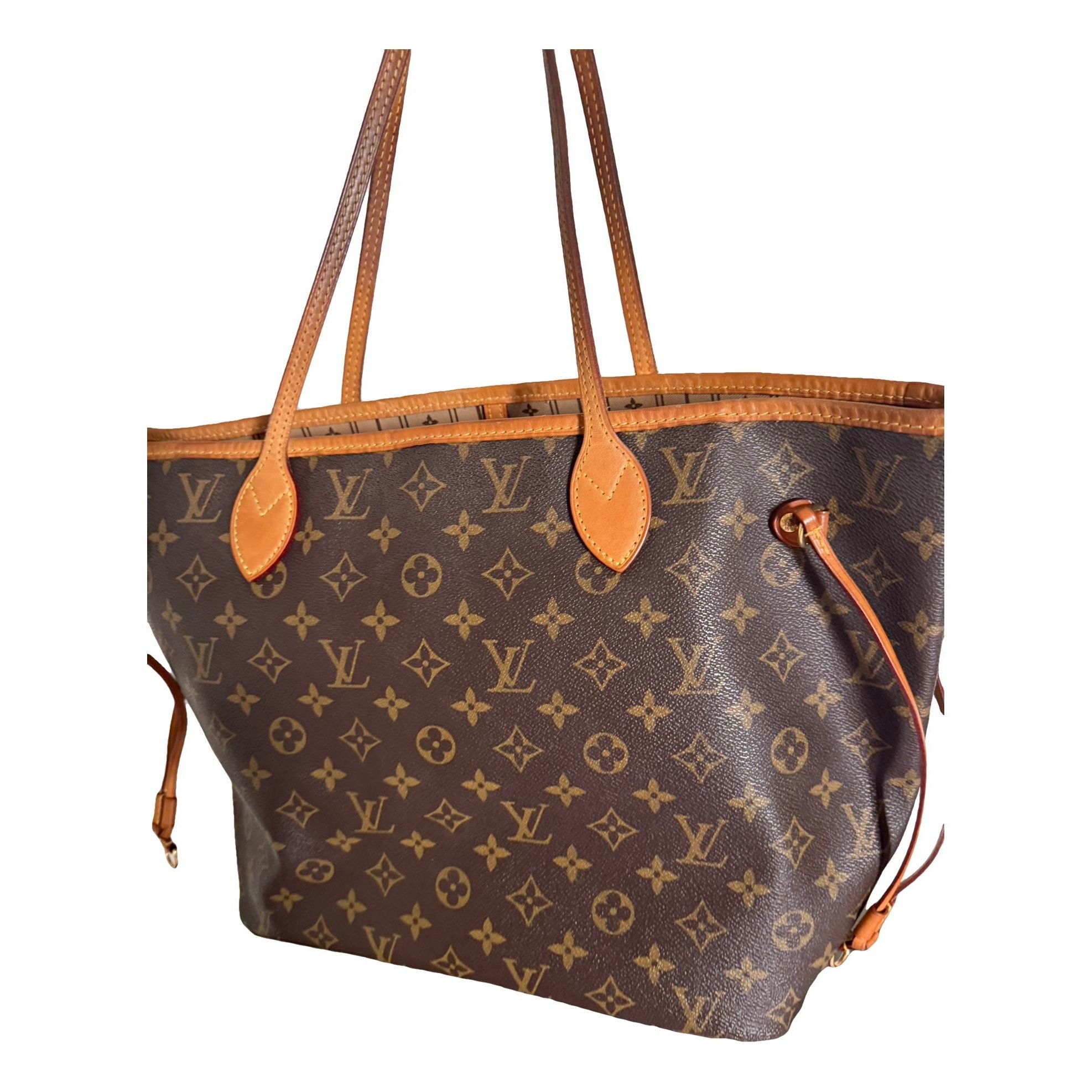 Neverfull leather tote