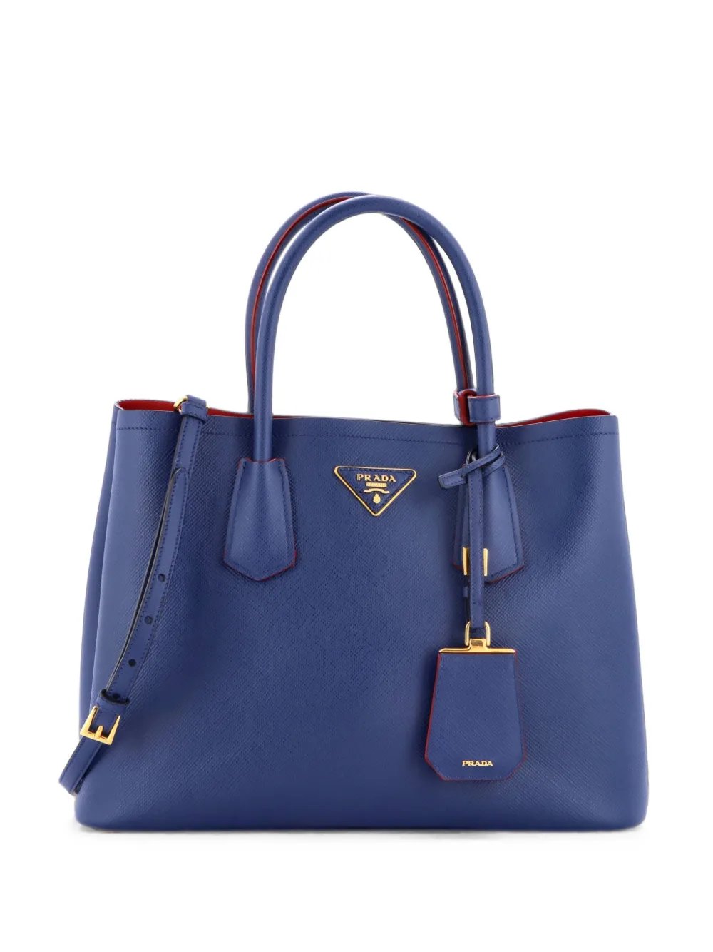 Cuir Double Saffiano Leather Medium tote bag