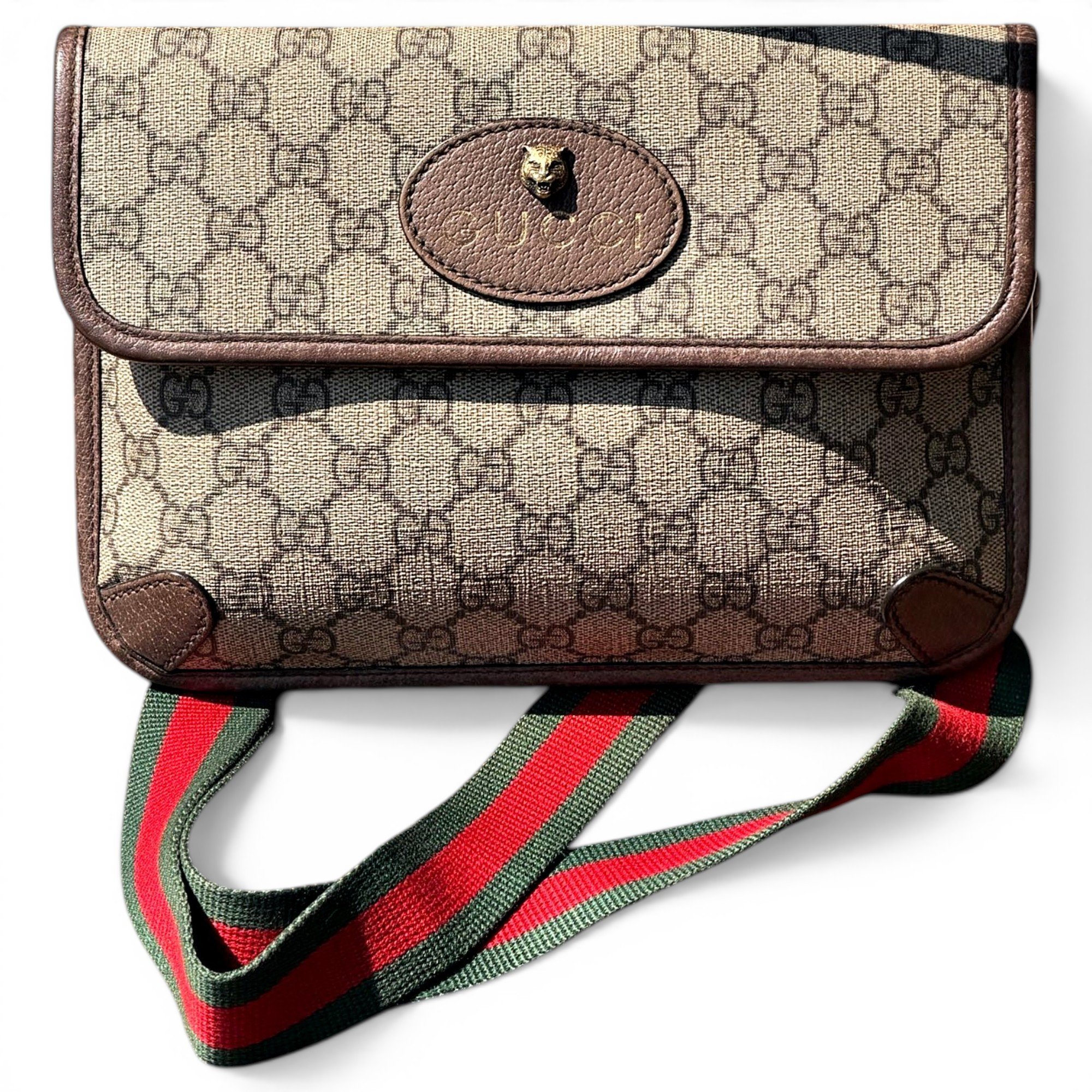 Ophidia GG Supreme cloth handbag