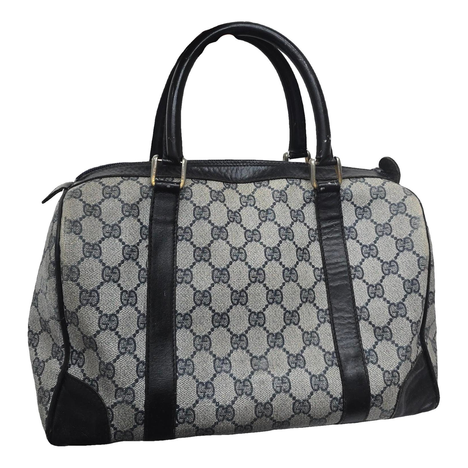 Boston leather handbag