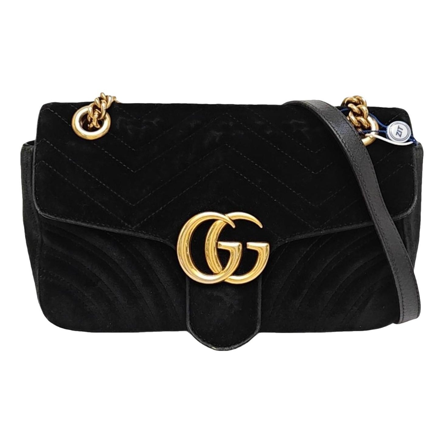 GG Marmont velvet handbag