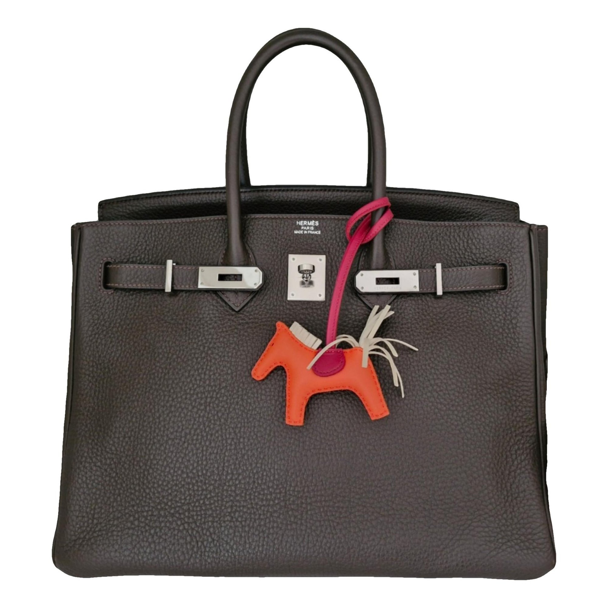 Birkin 35 leather handbag