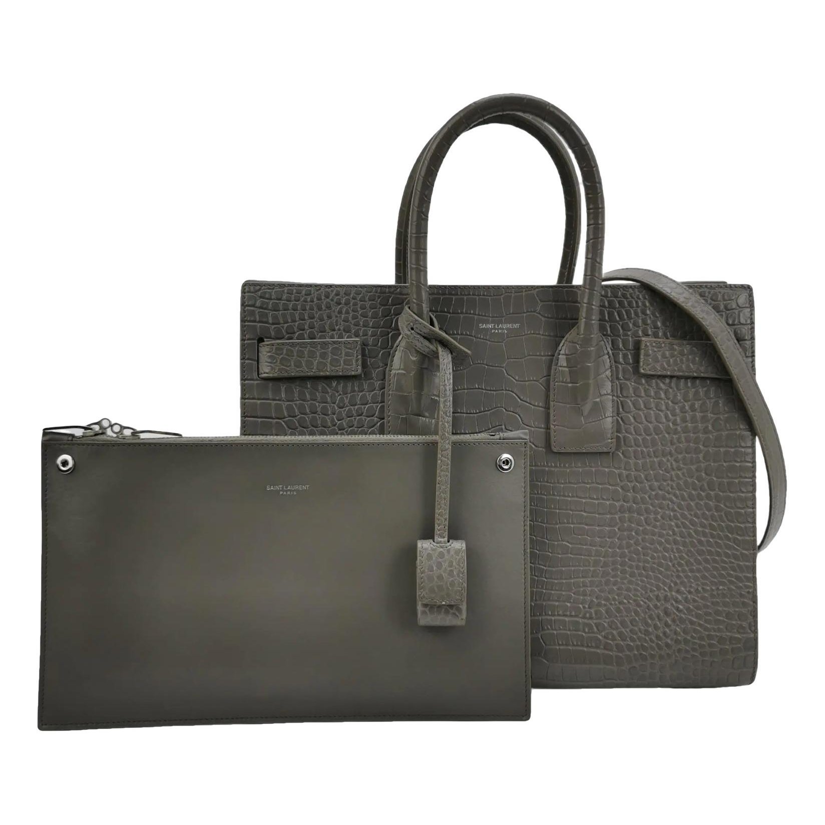 Sac de Jour leather crossbody bag