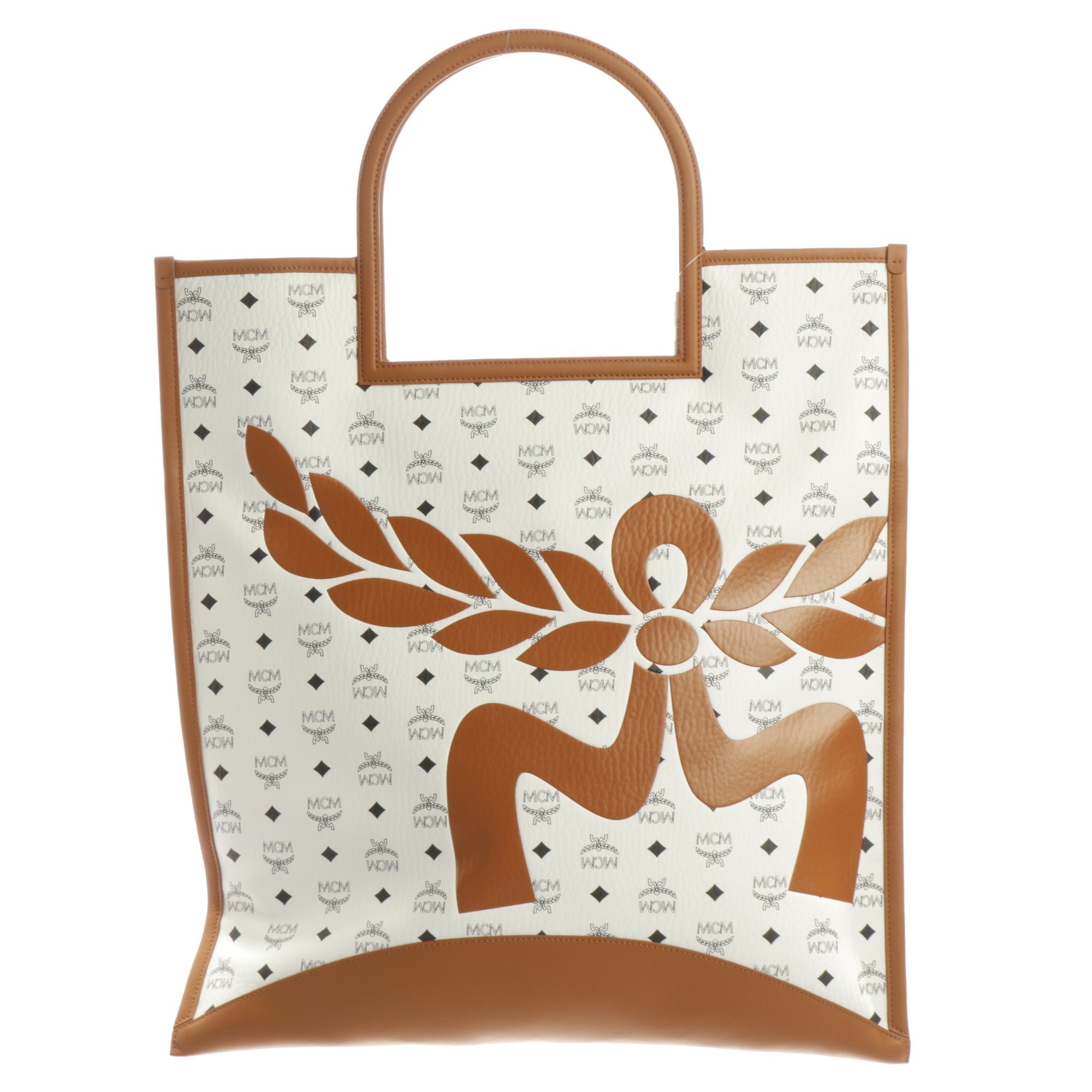 Leather tote