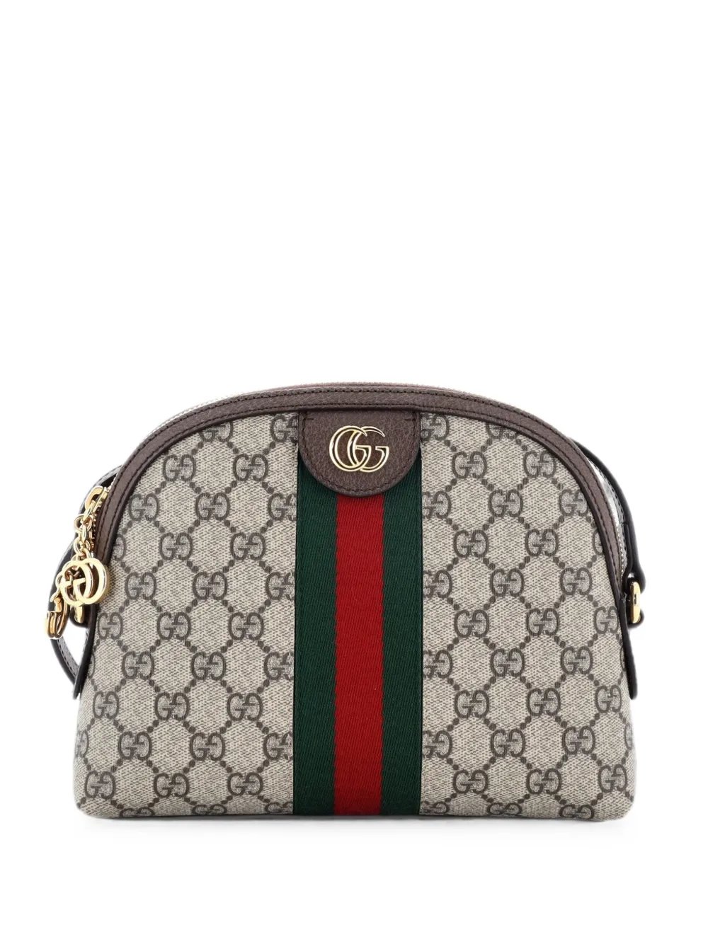 Ophidia Dome GG Coated Canvas Small shoulder bag