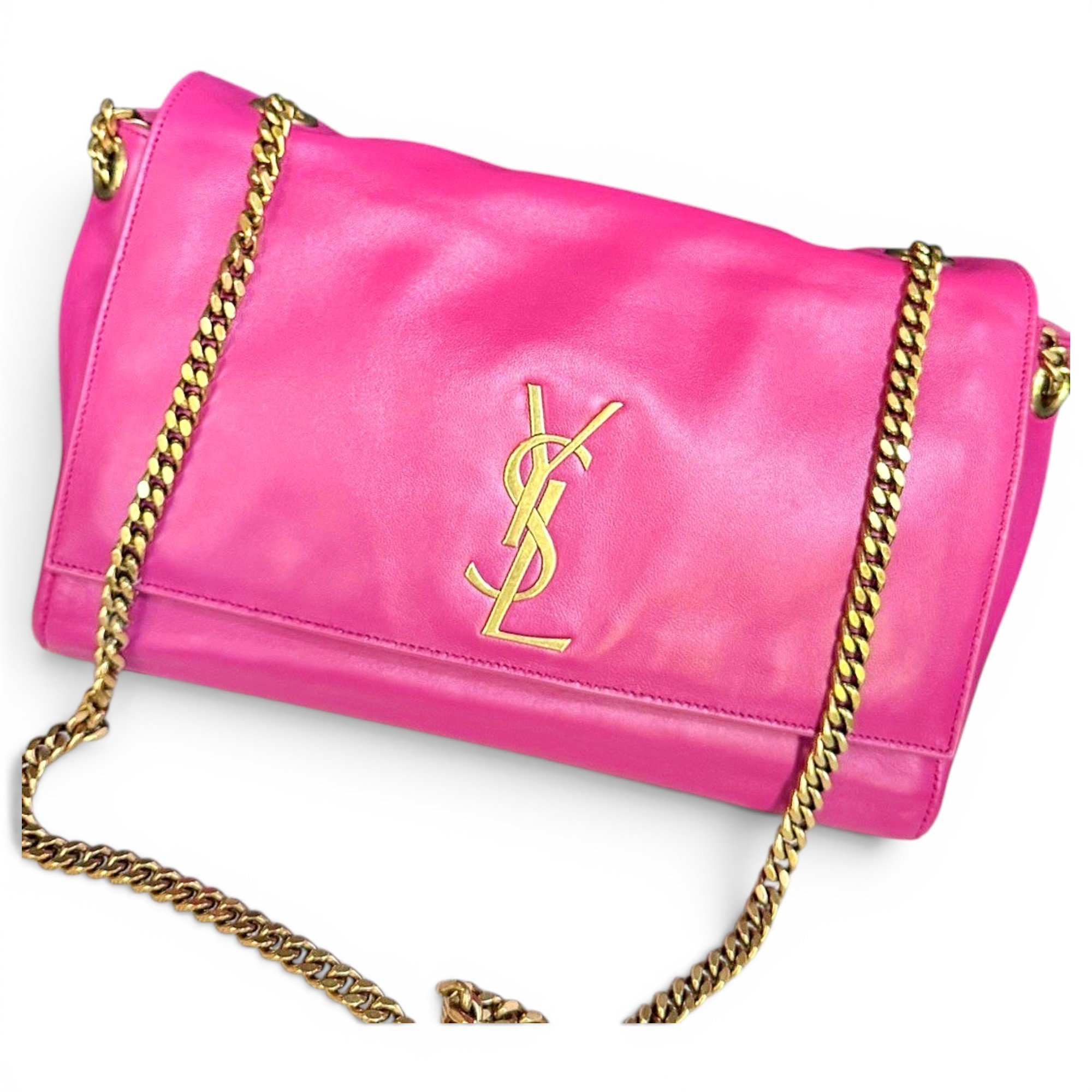 Reversible kate leather handbag