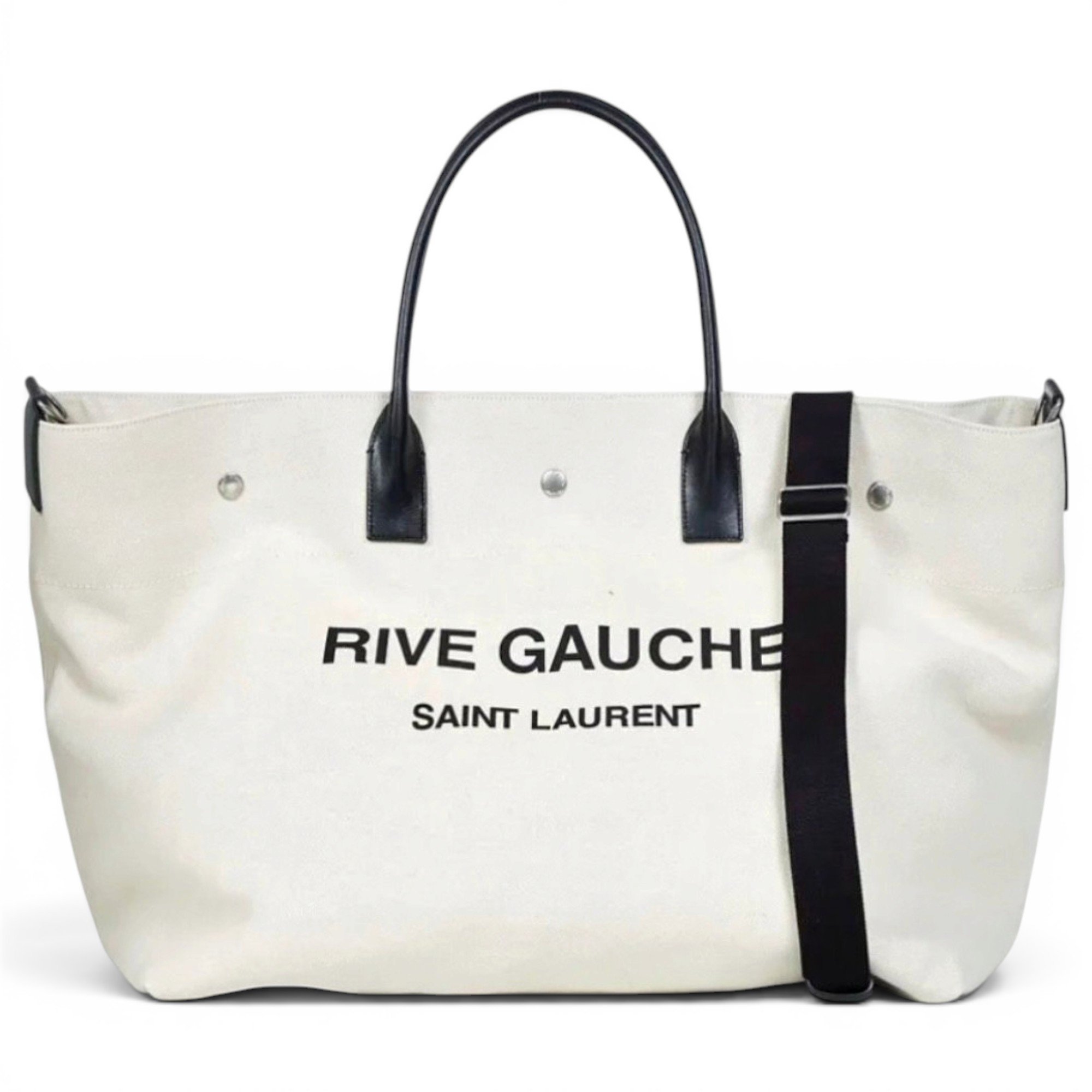 Rive Gauche leather tote