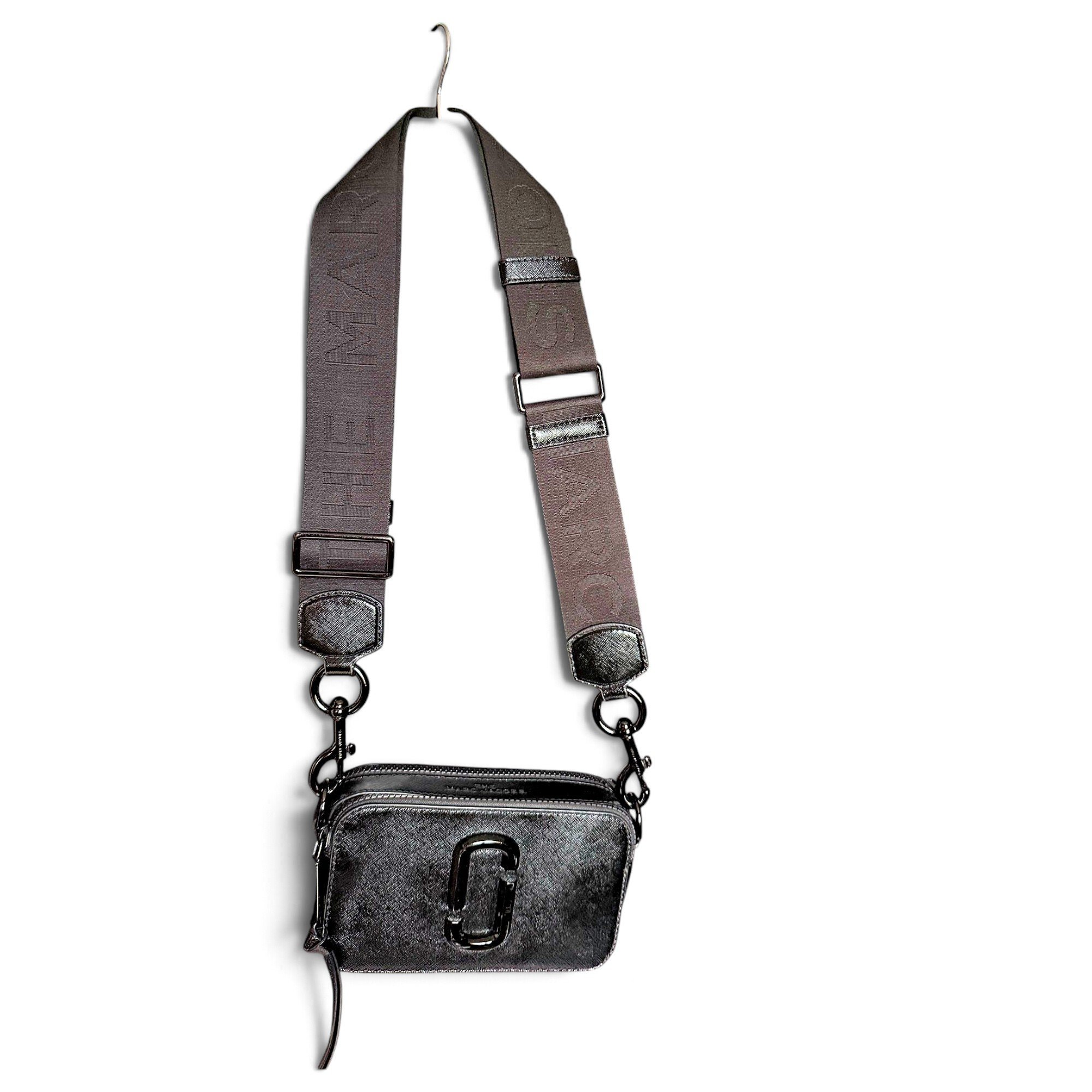 Snapshot leather crossbody bag