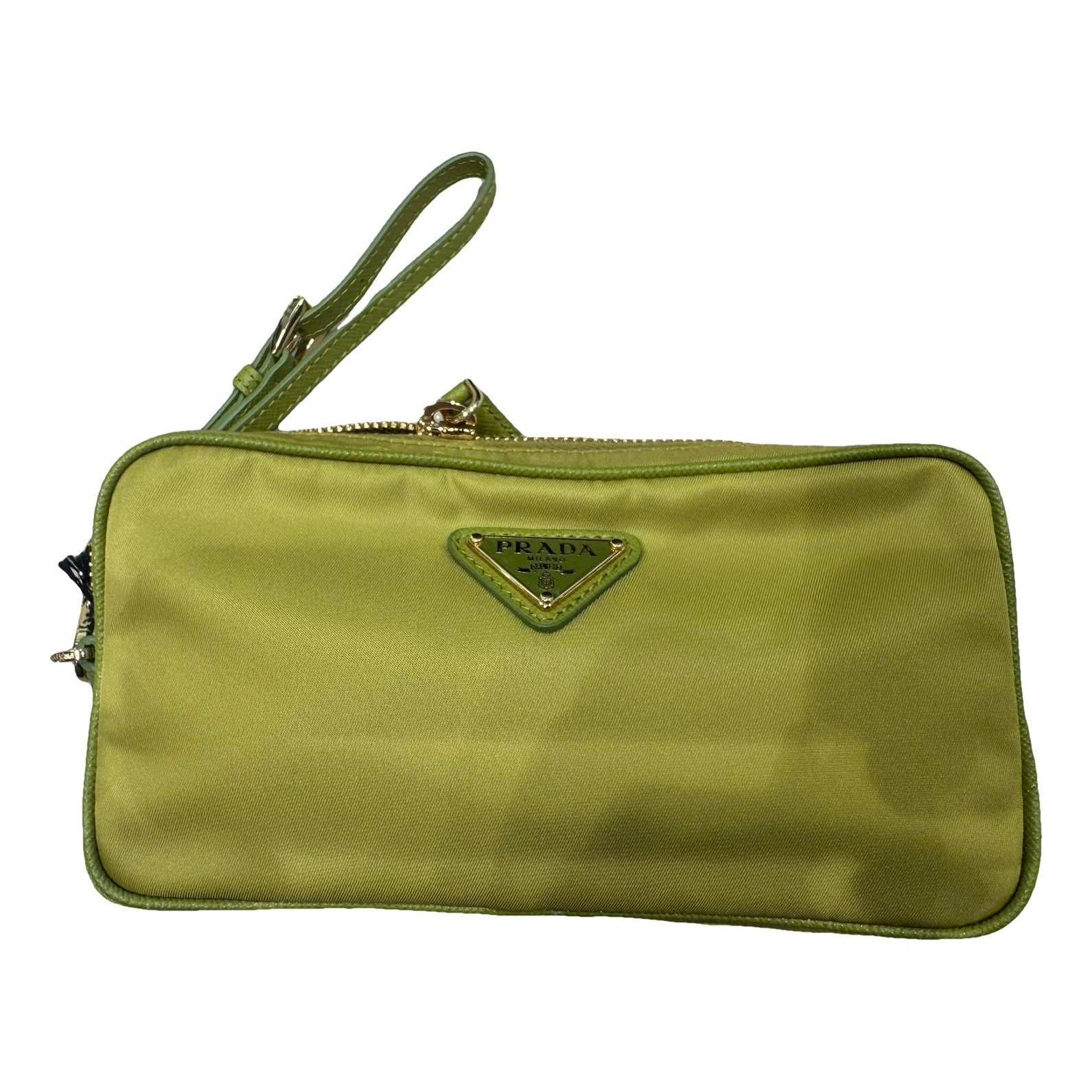 Re-Nylon clutch bag