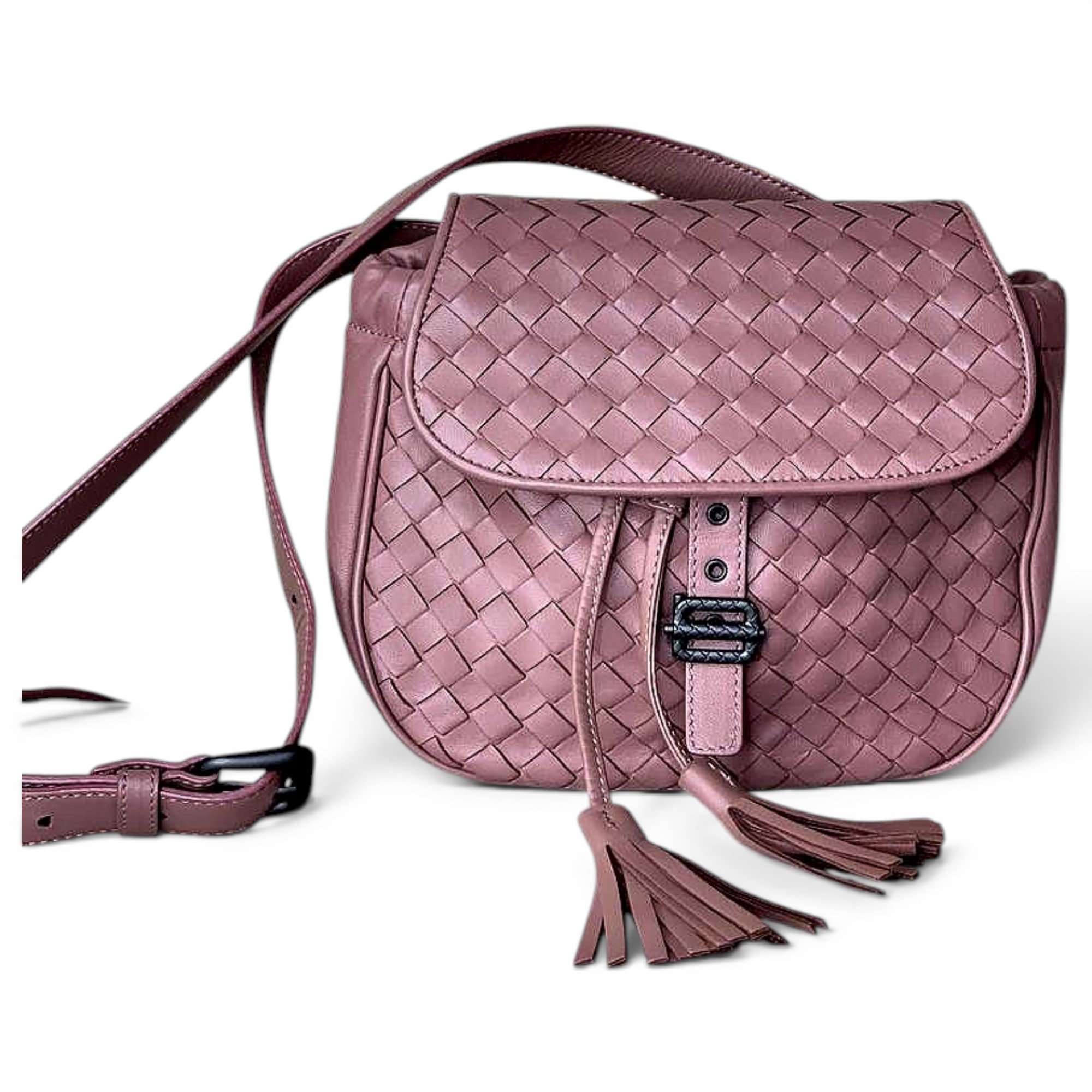 Leather crossbody bag