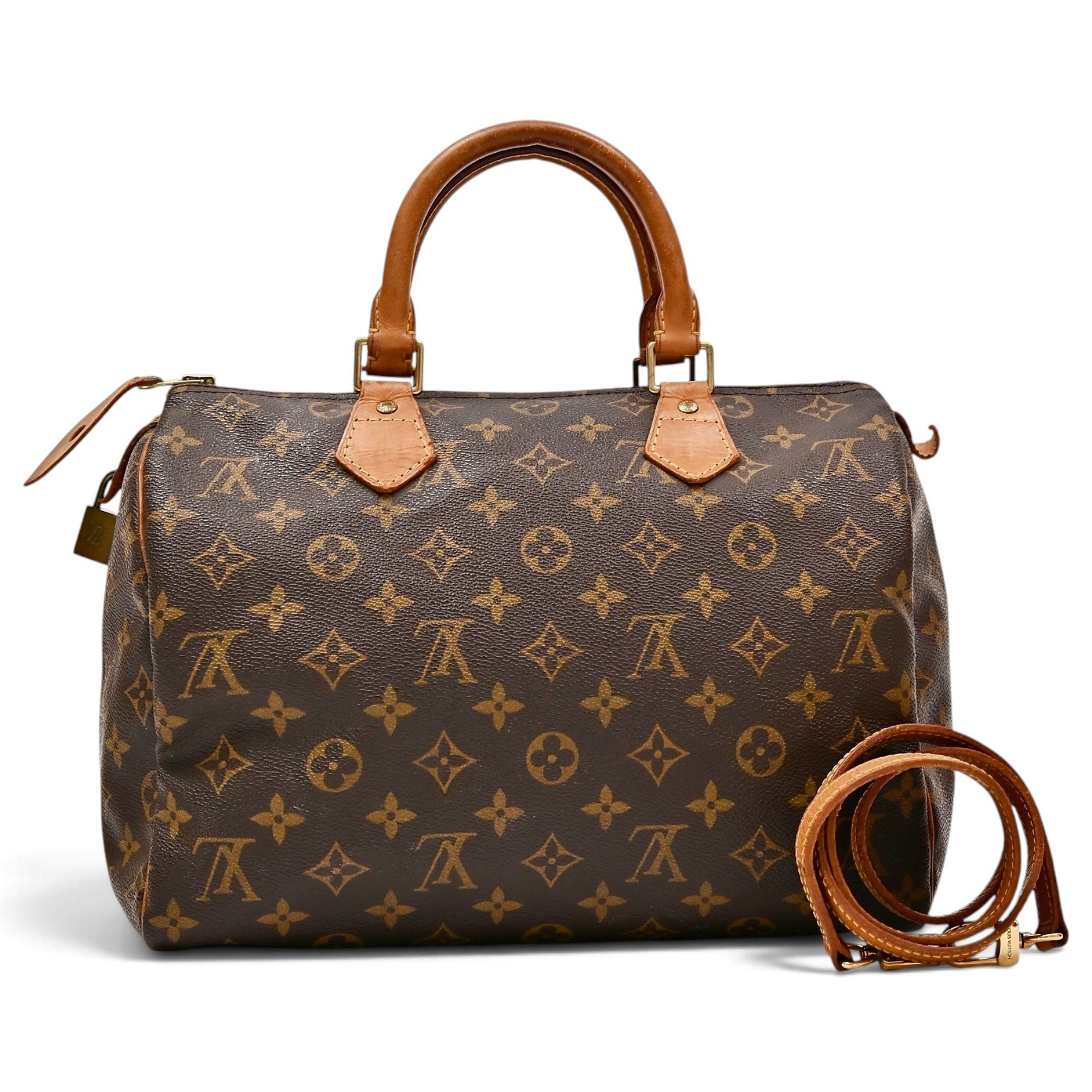 Speedy Bandoulière leather handbag