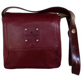 Courreges Leather crossbody bag