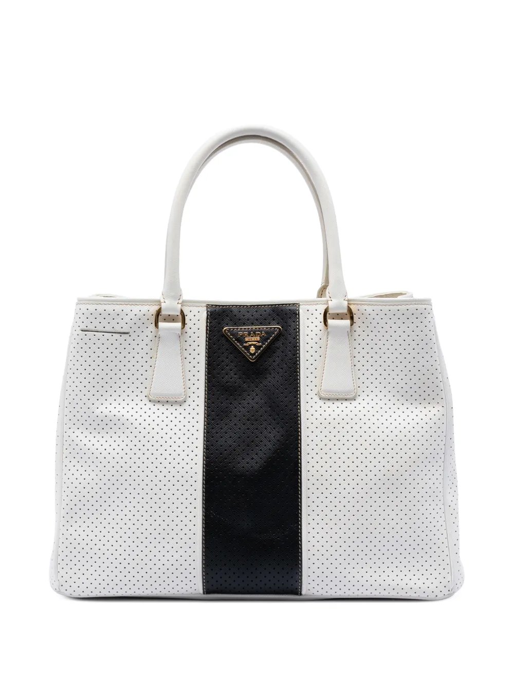 2015-2026 Medium Saffiano Fori Perforated Galleria tote bag