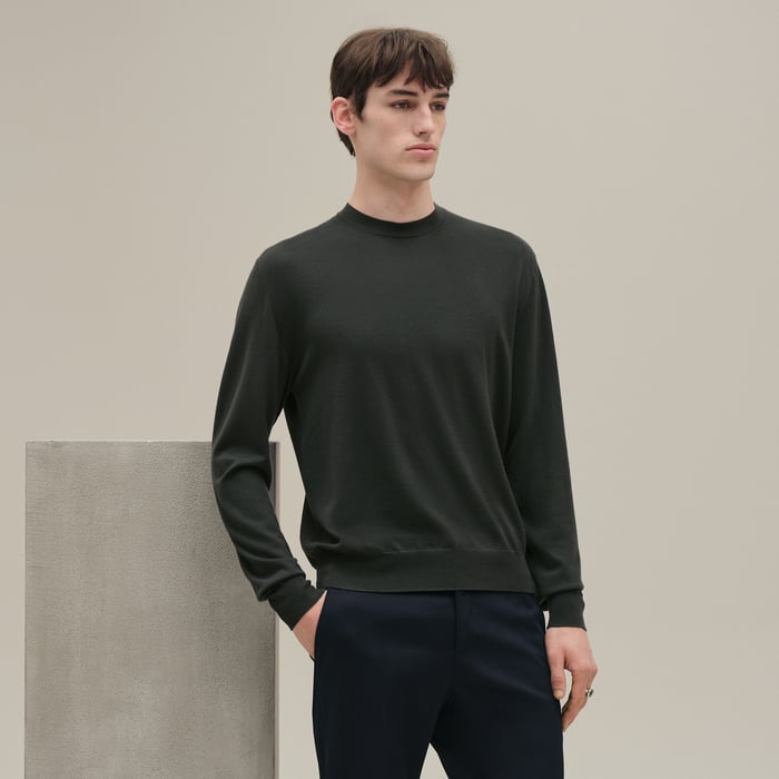 Vert Chrome "Detail H" Crewneck Sweater
