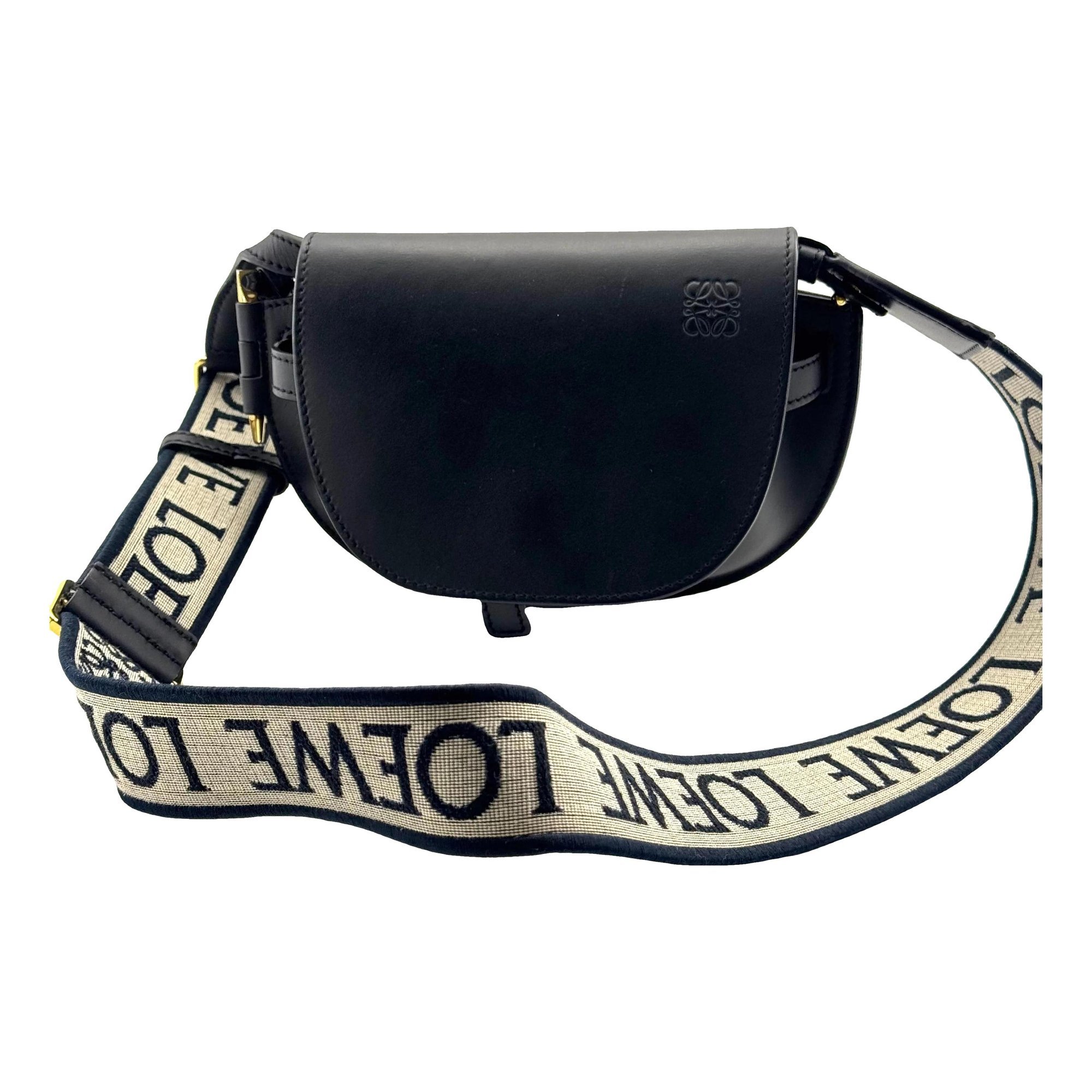 Gate leather crossbody bag