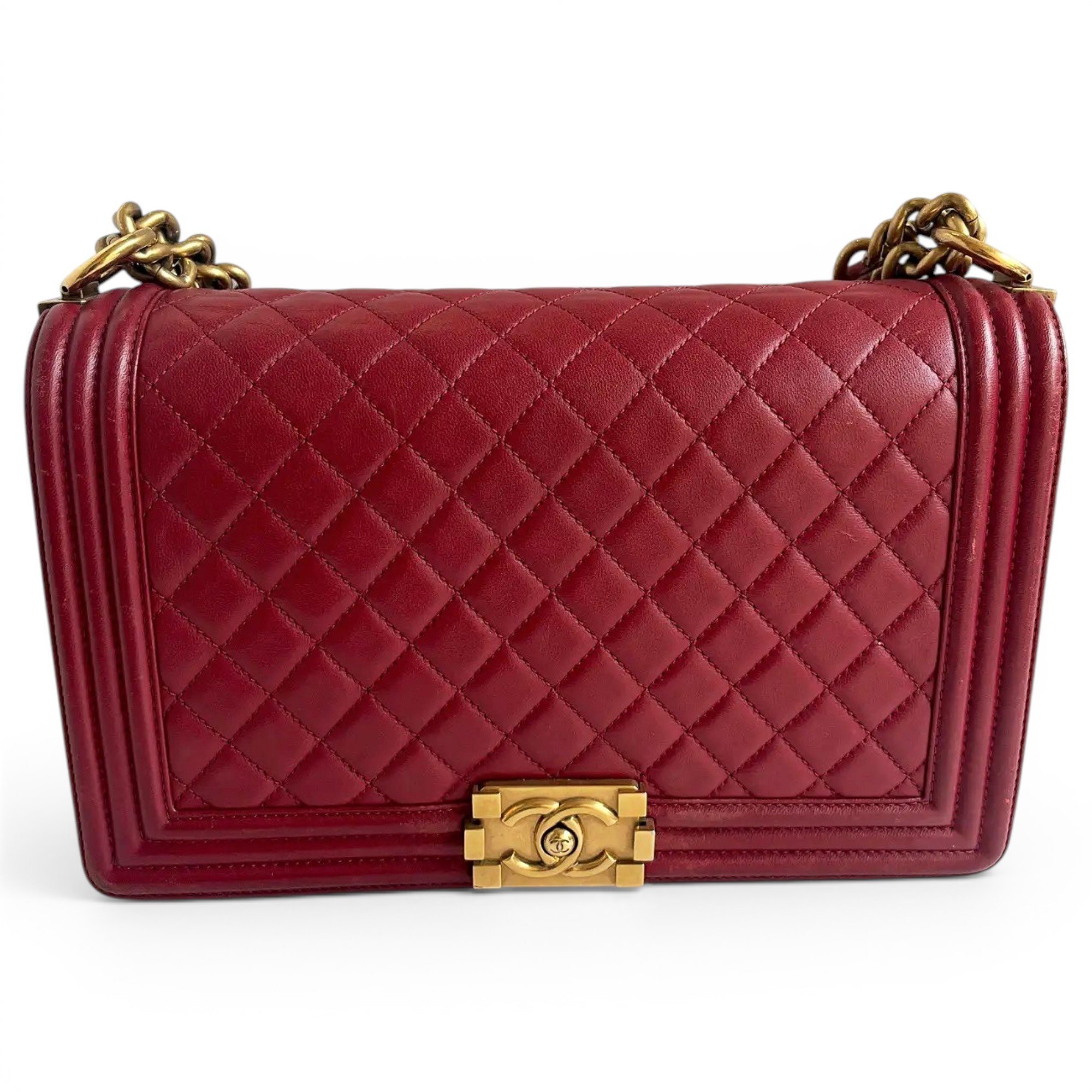 Boy leather crossbody bag