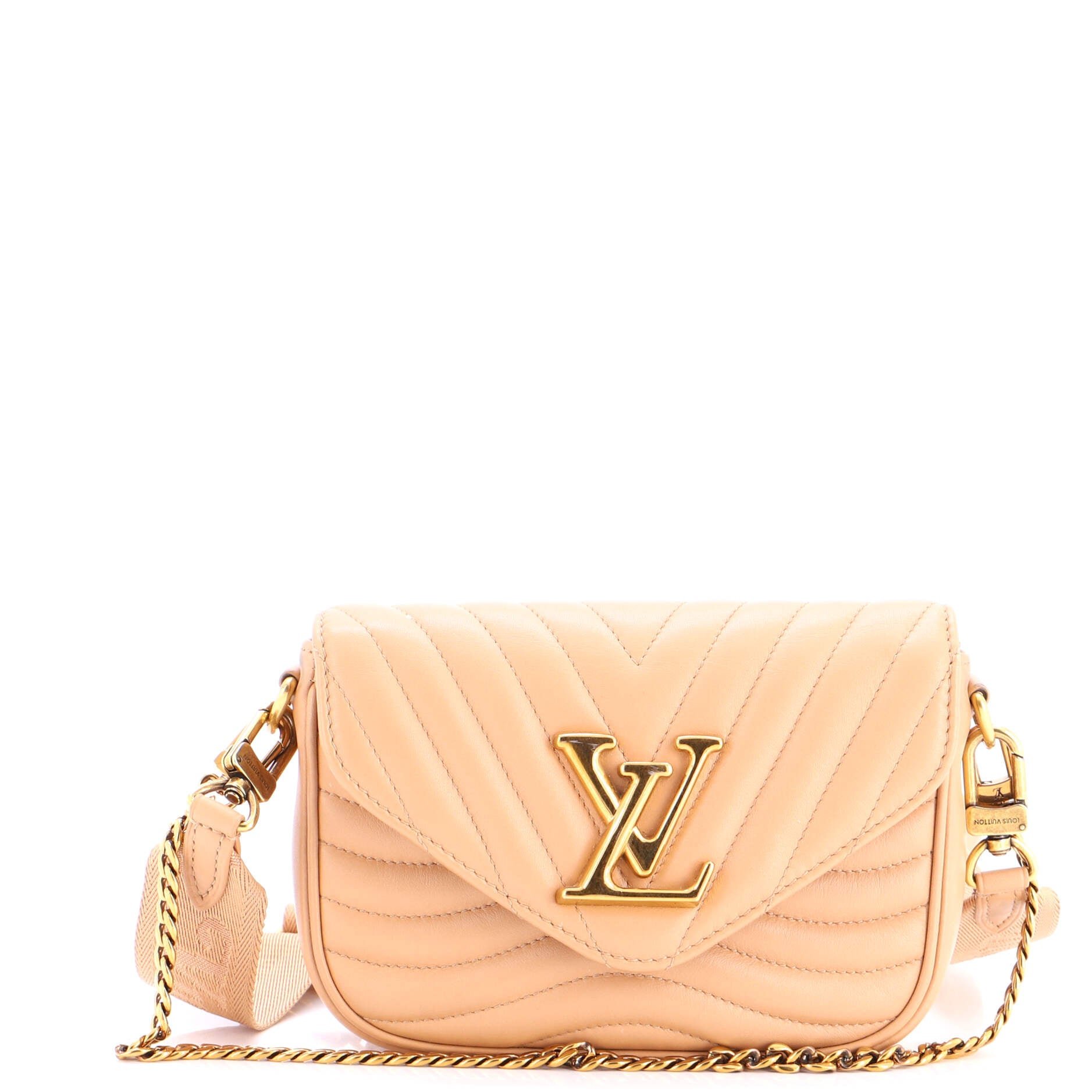 New Wave Multi Pochette Quilted Leather