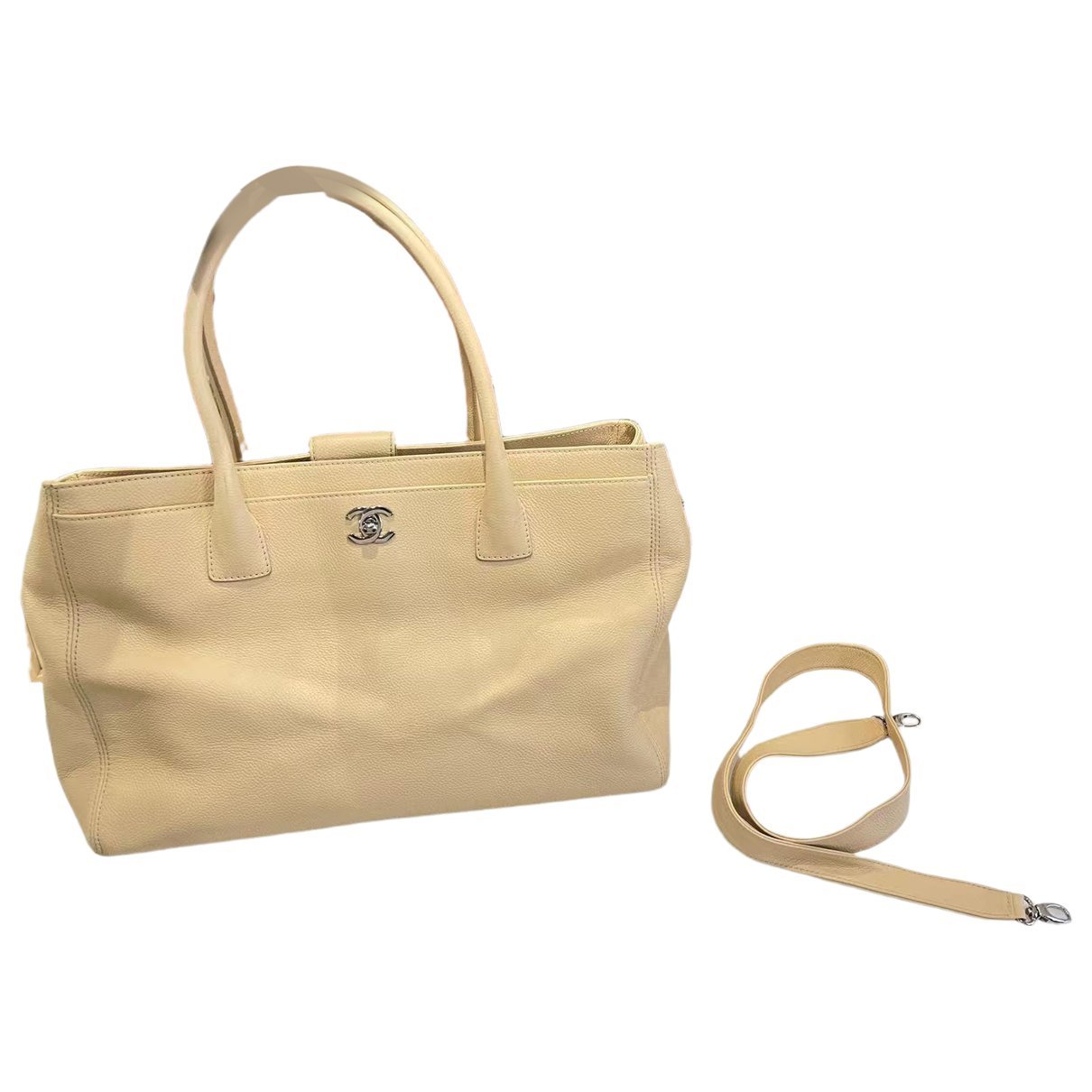 Leather tote