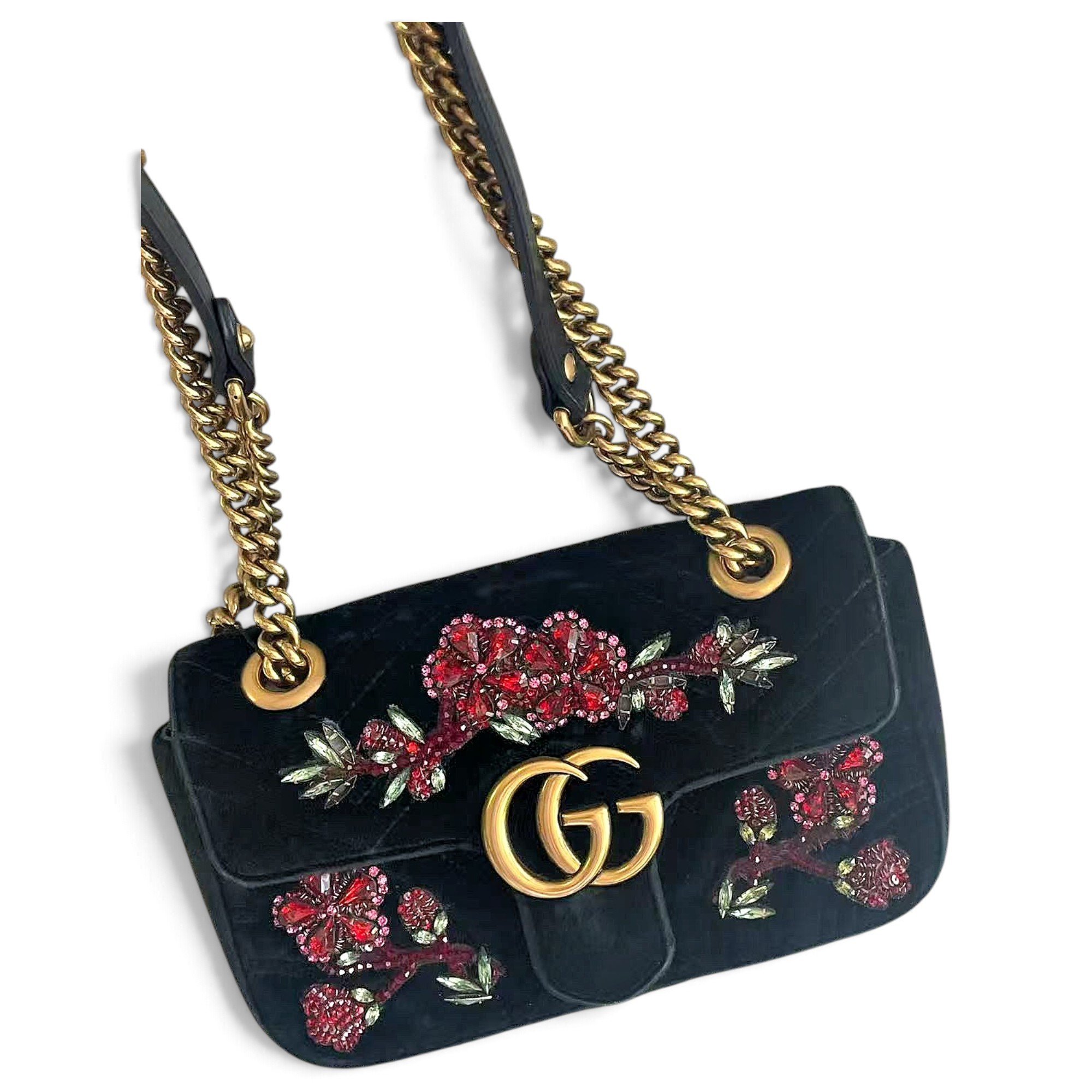 GG Marmont Flap cloth handbag