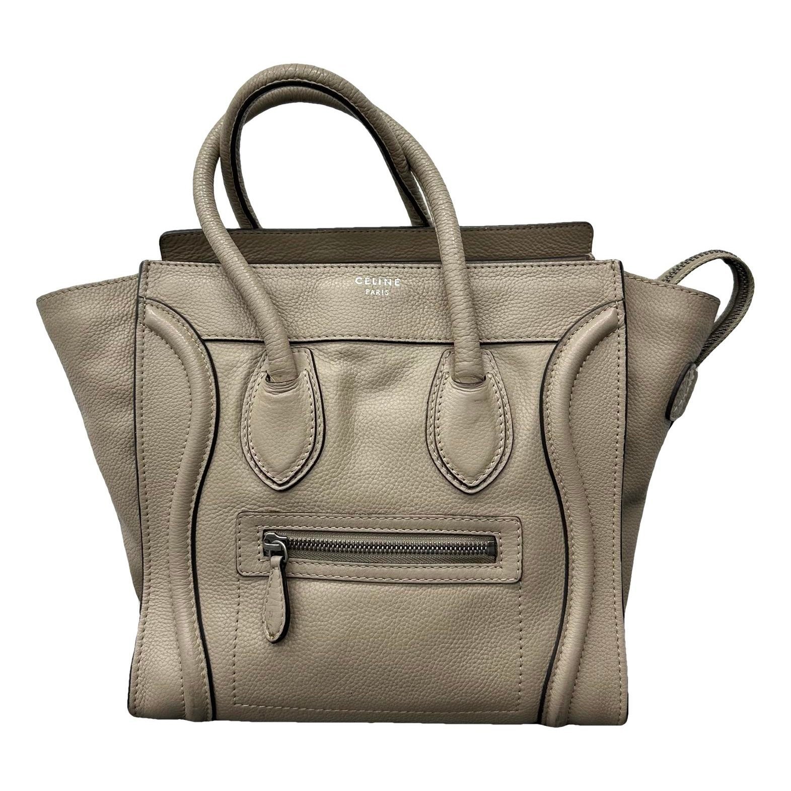 Luggage leather handbag