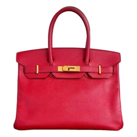 Hermes Birkin 30 Handbag Rouge Casaque Epsom Leather