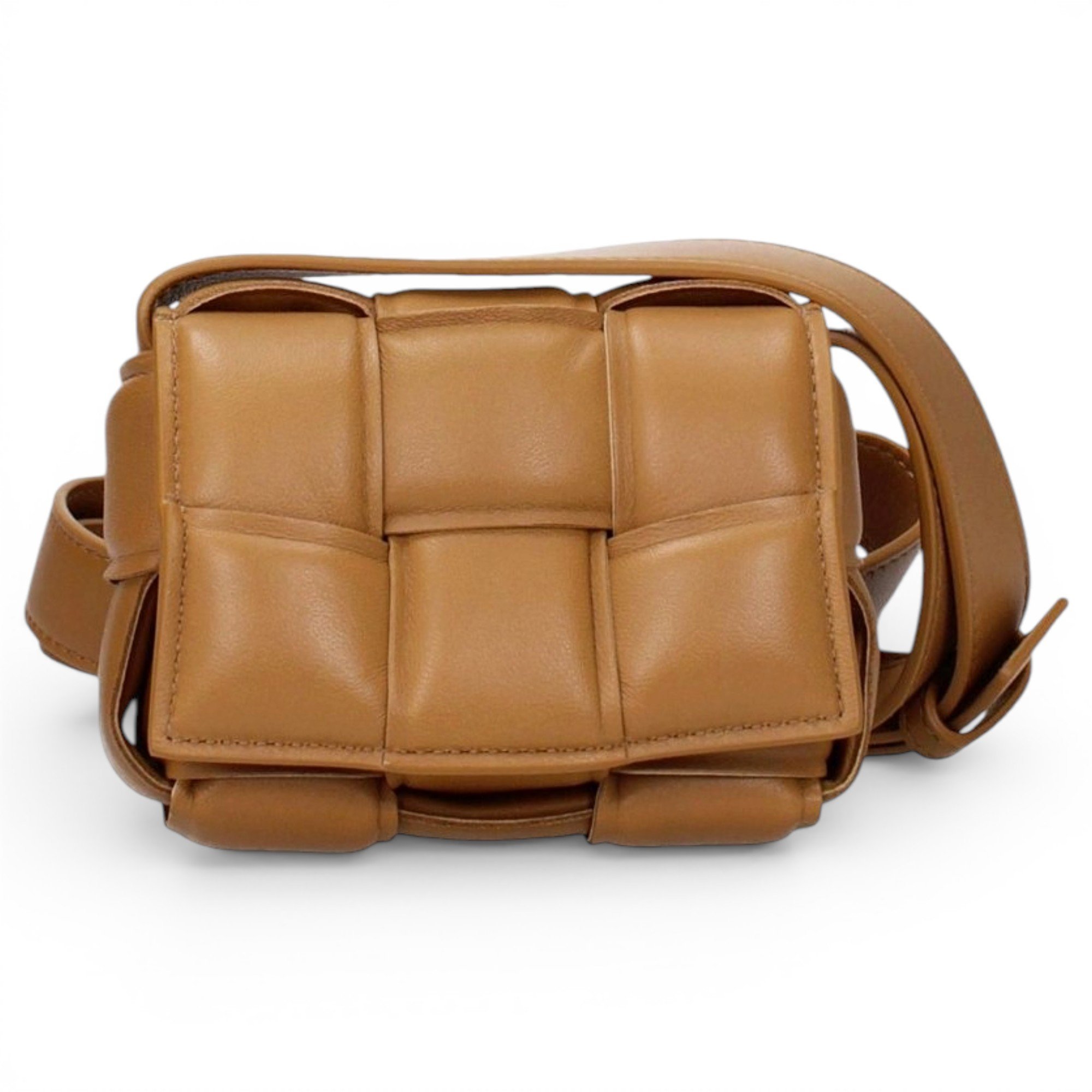 Cassette Padded leather crossbody bag