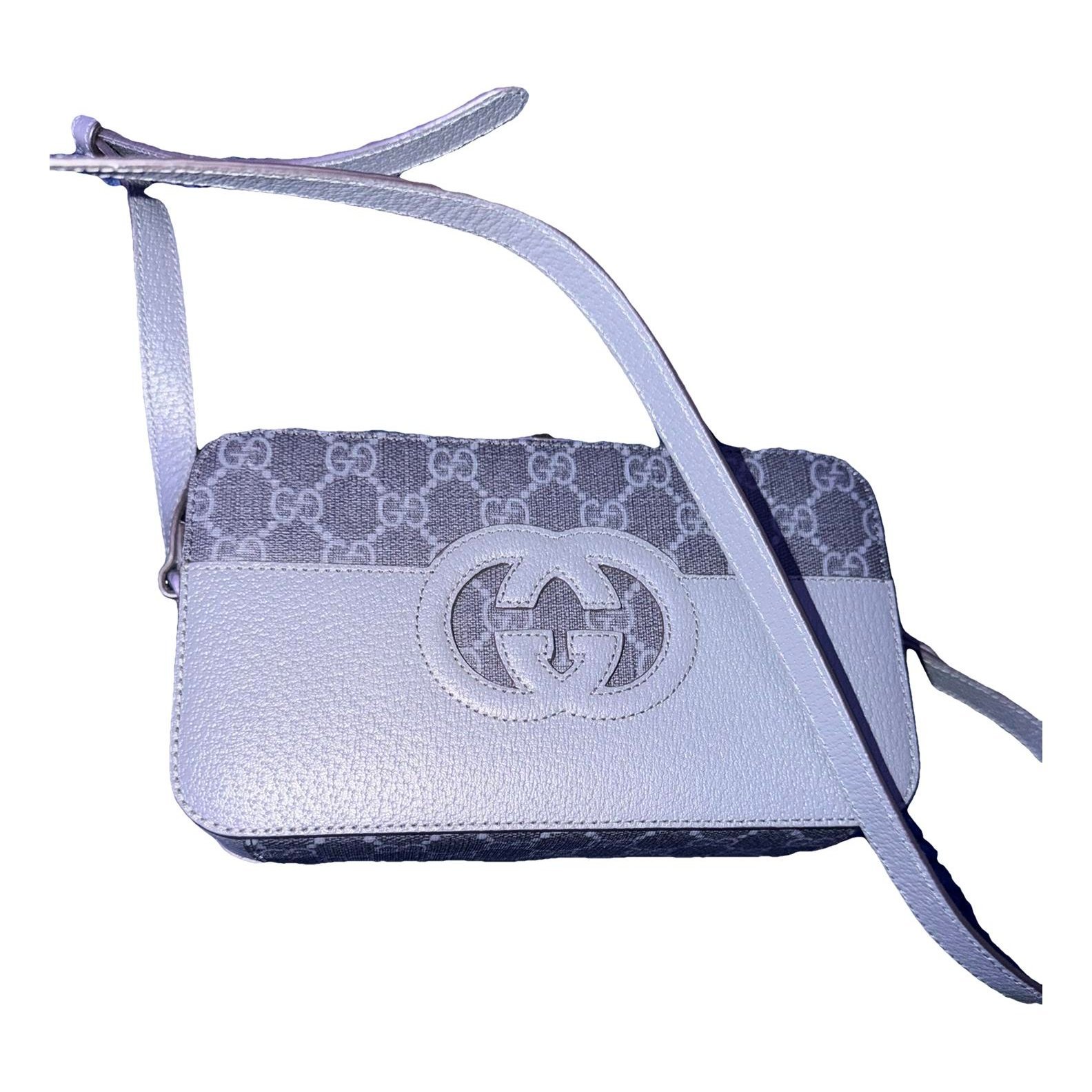 Patent leather crossbody bag