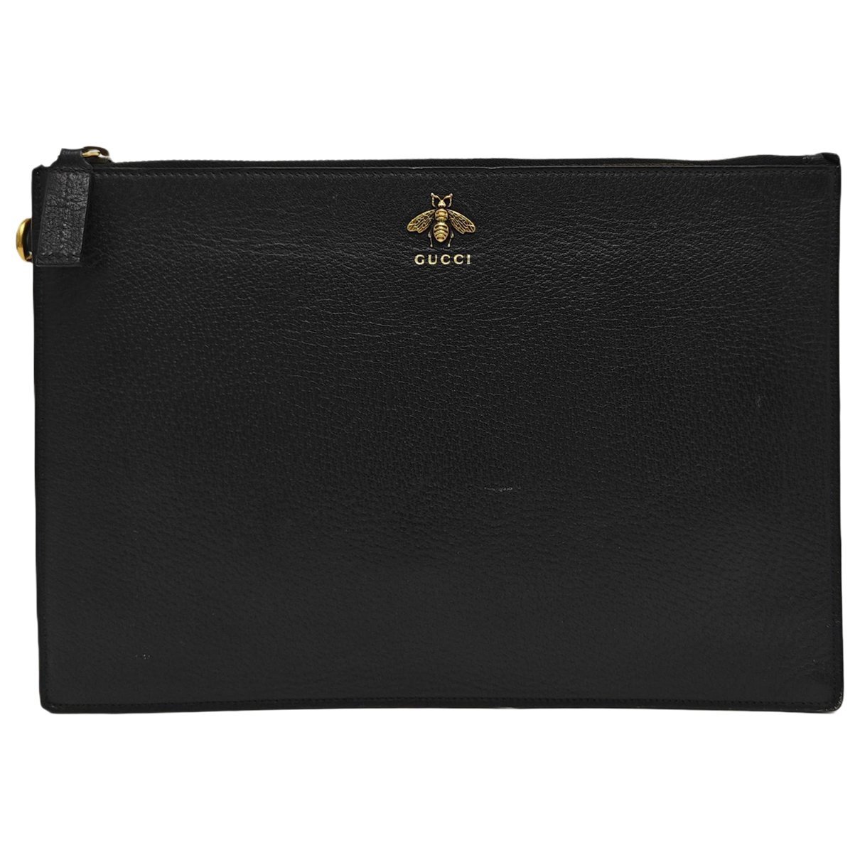 Animalier leather handbag