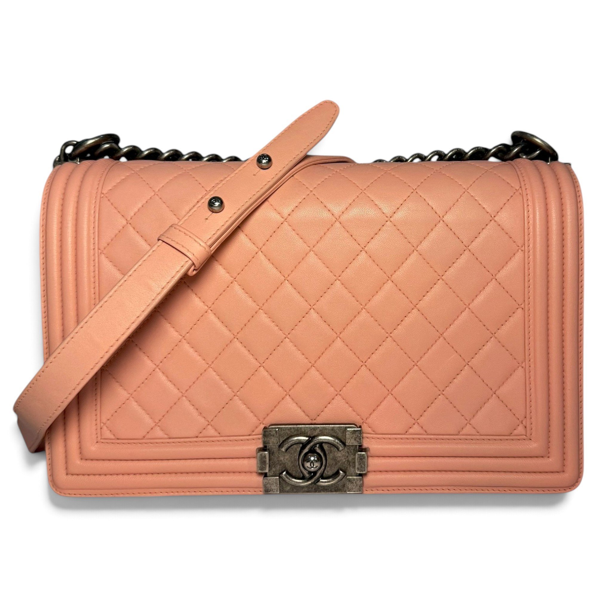 Boy leather handbag