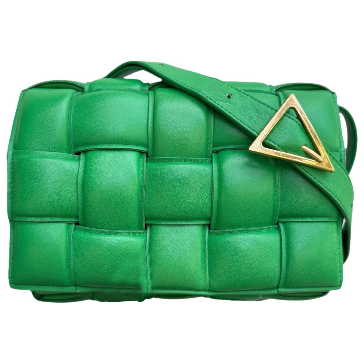 Cassette Padded leather crossbody bag