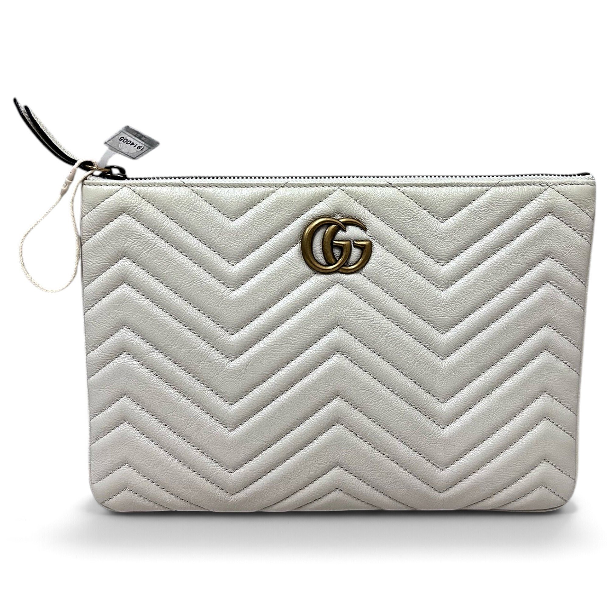 Marmont leather clutch bag