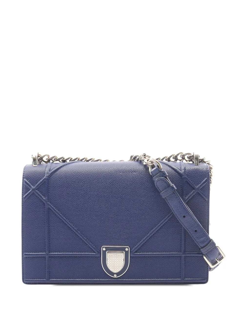 2000-2026 Medium Grained Calfskin Diorama Flap crossbody bag