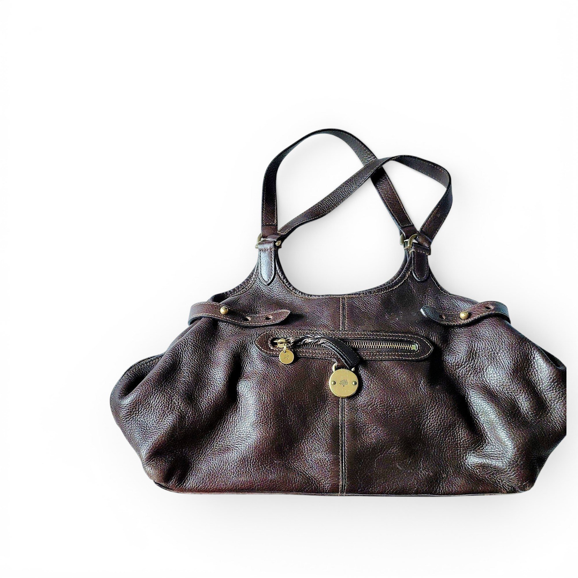Leather handbag