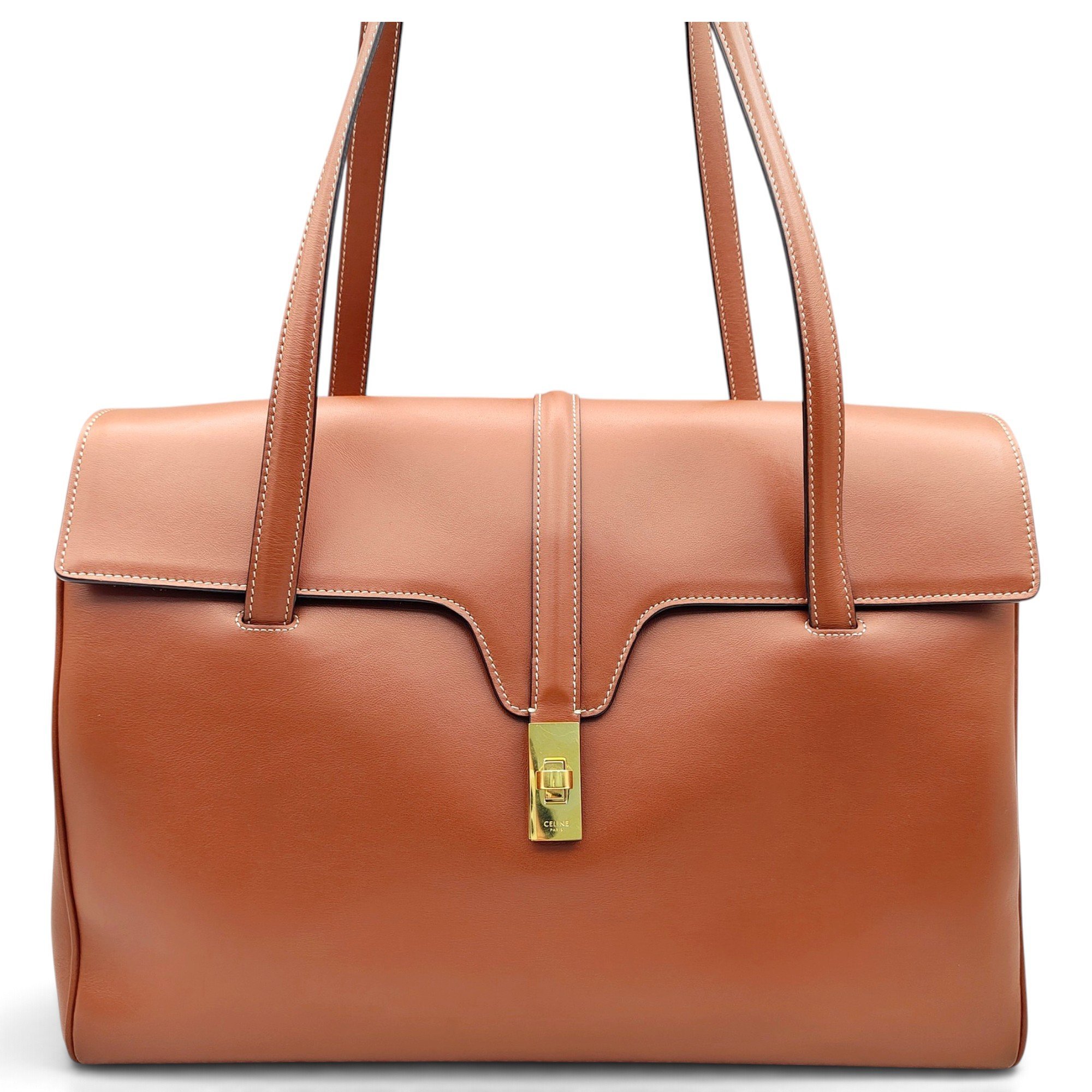 Sac 16 leather handbag