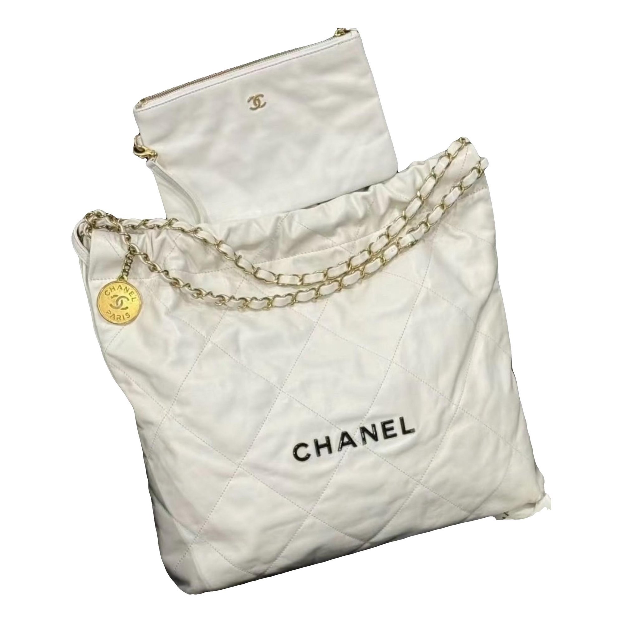 Chanel 22 leather handbag
