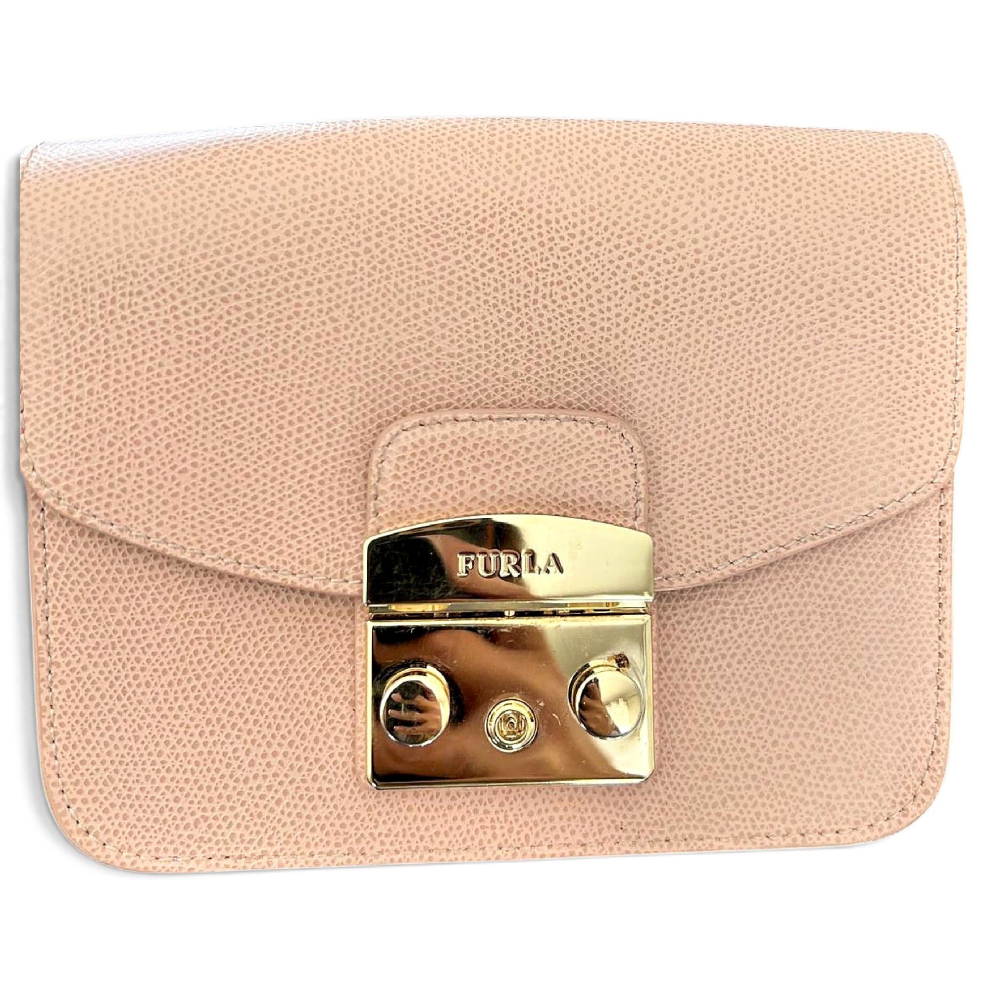 Metropolis leather crossbody bag
