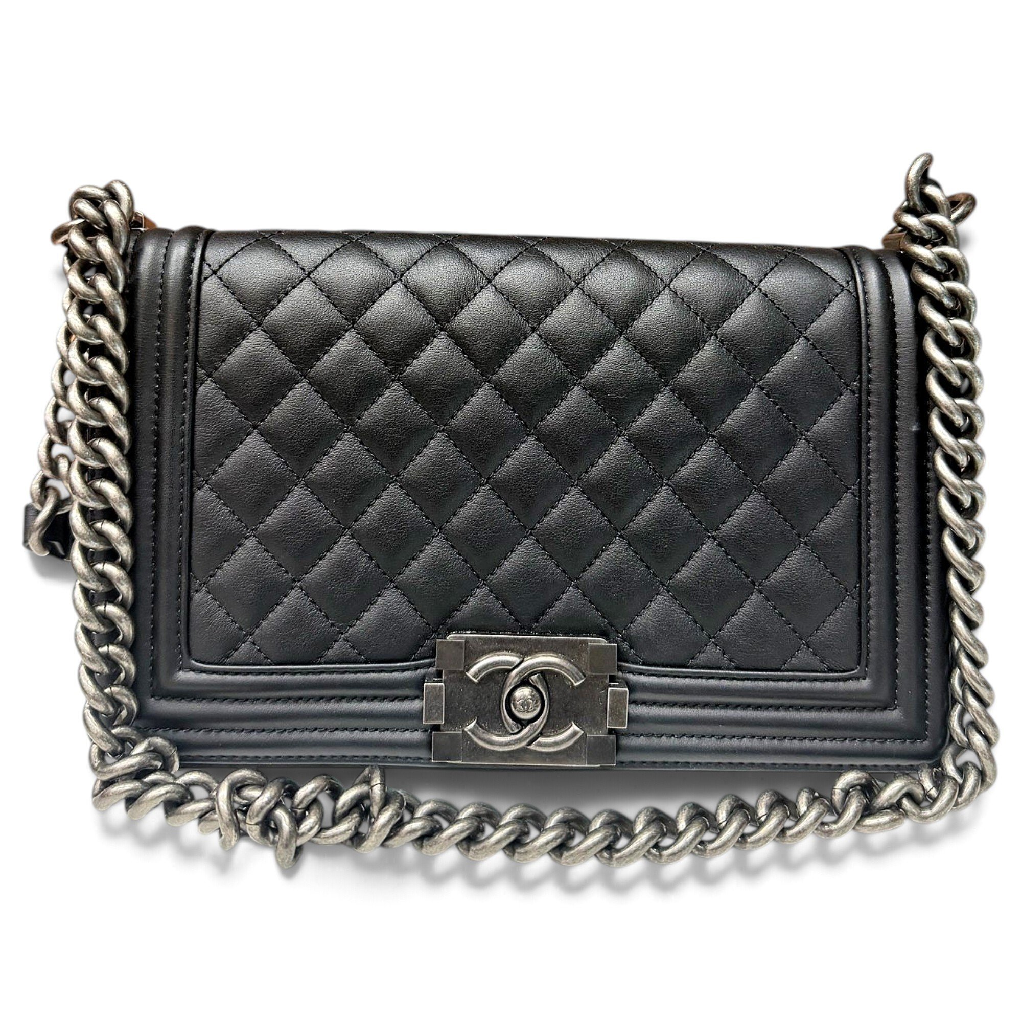 Boy leather handbag