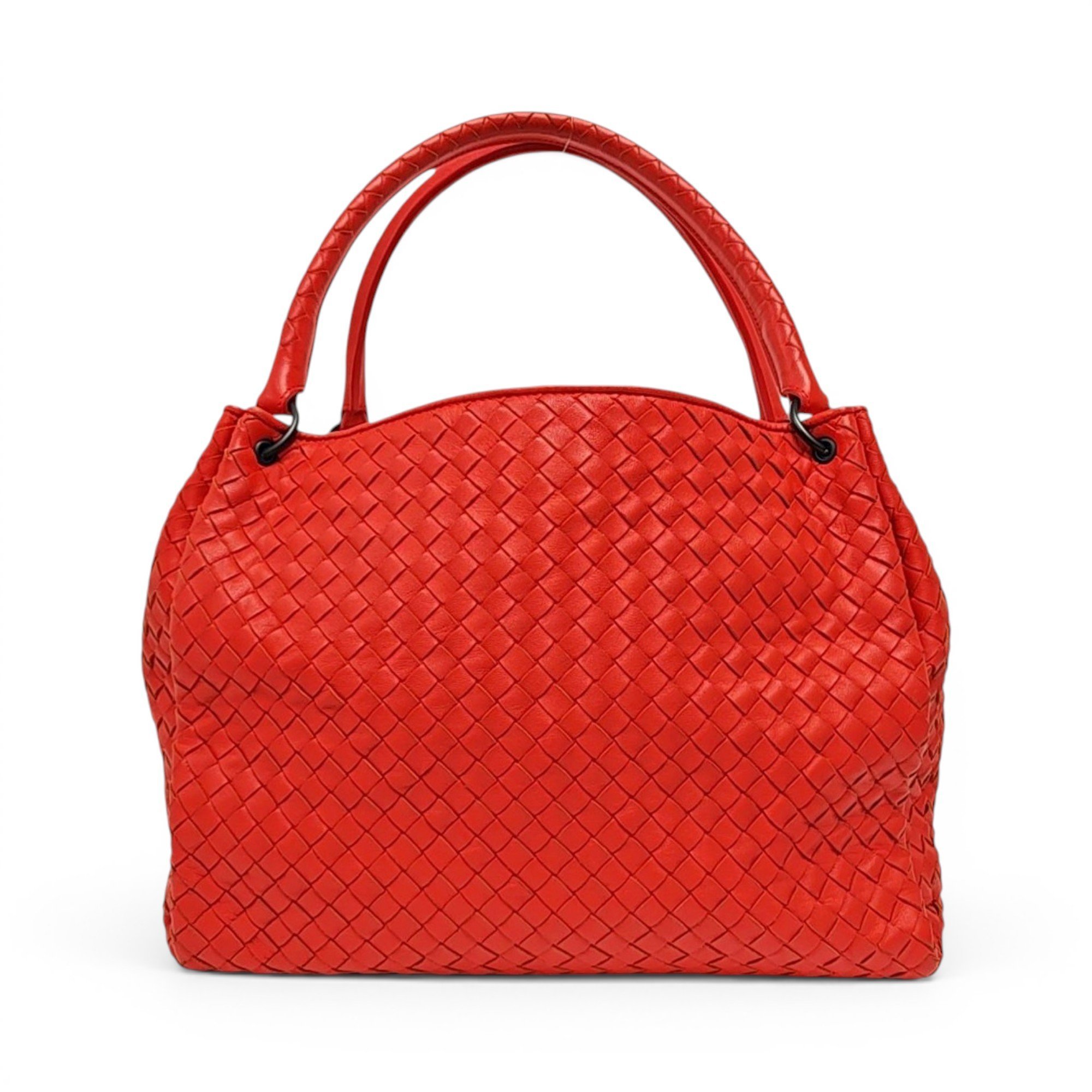 Parachute leather handbag