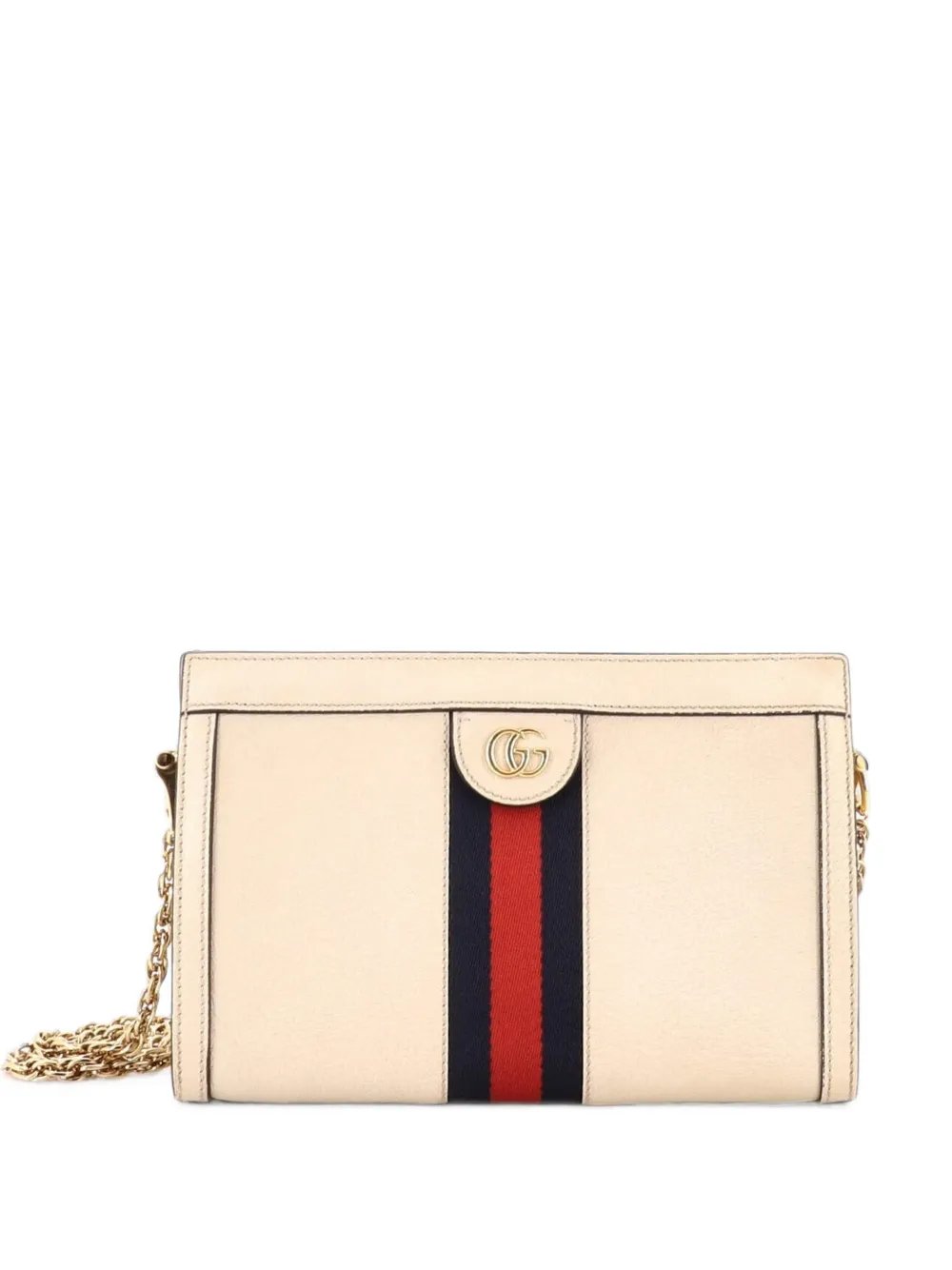 Ophidia Chain Shoulder Bag Leather Small crossbody bag