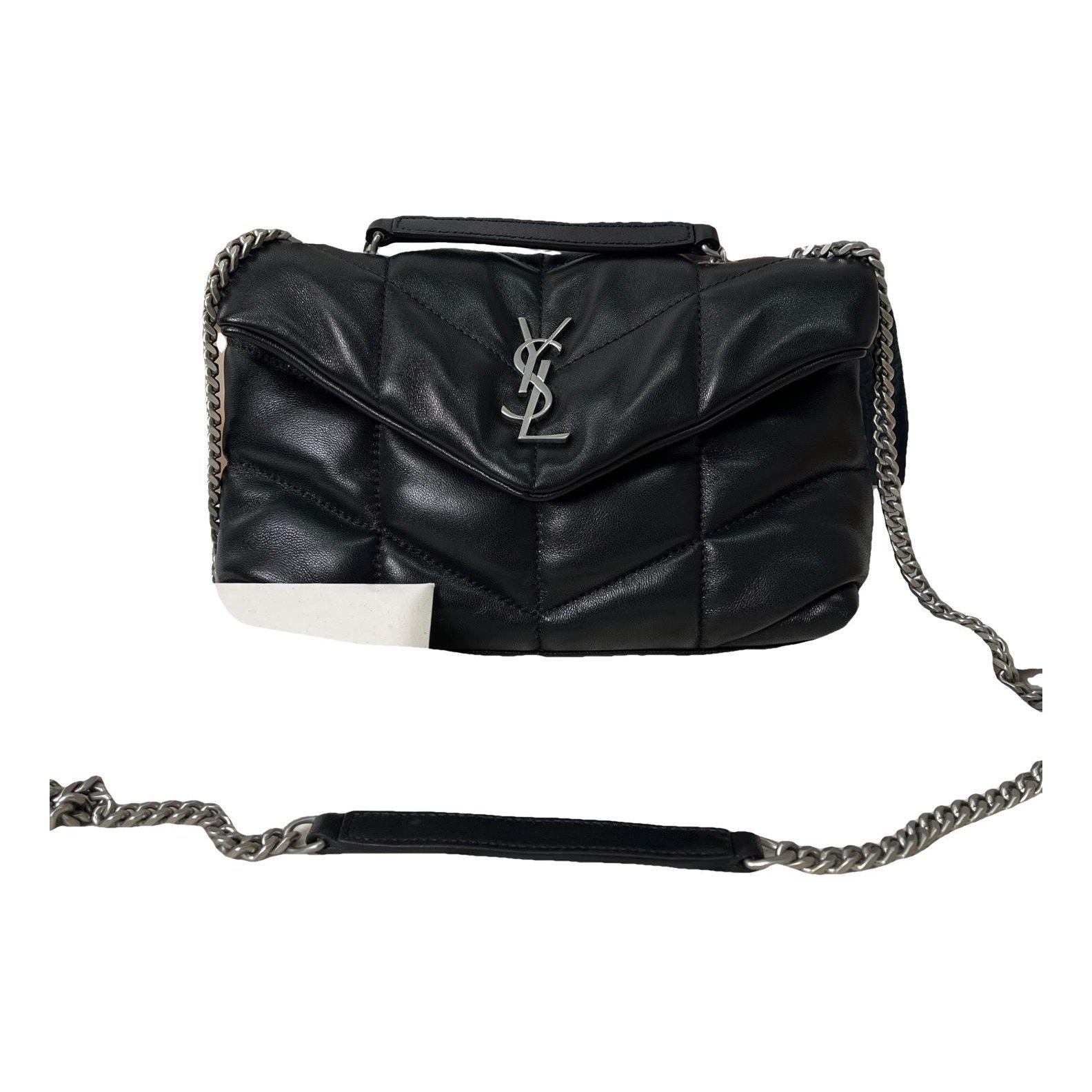 Loulou Puffer leather crossbody bag