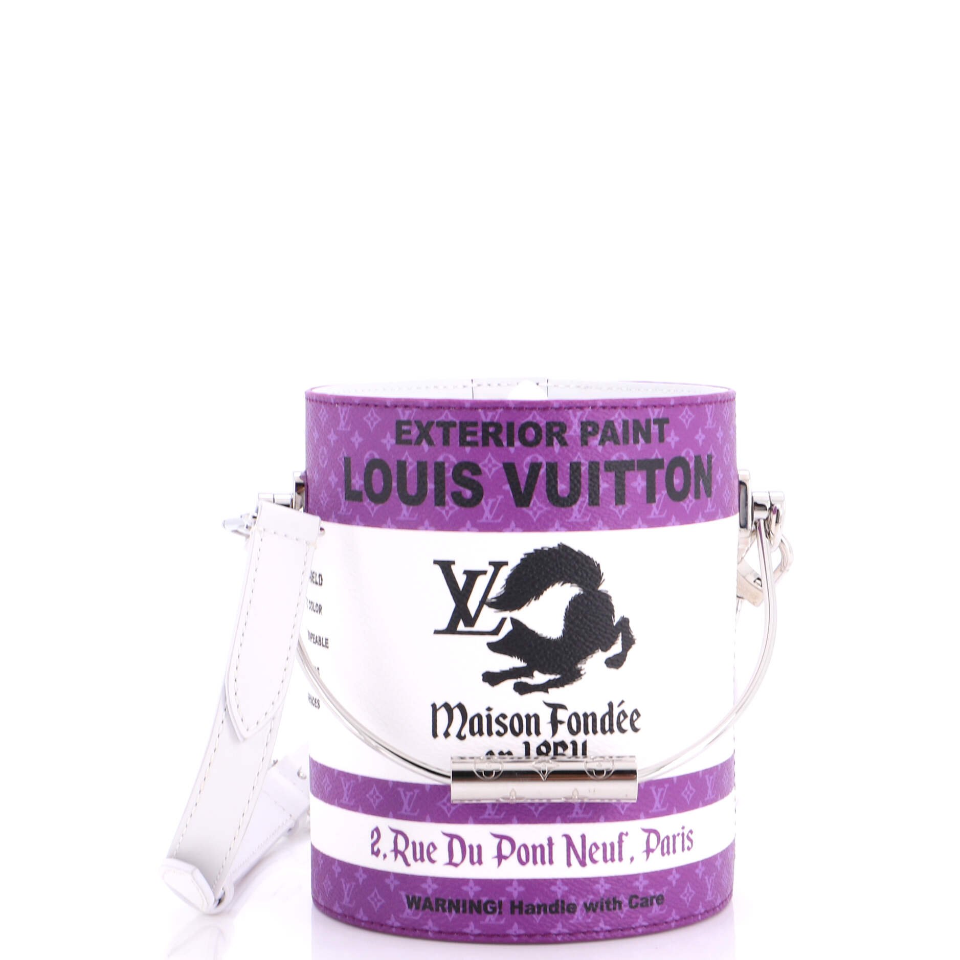 LV Paint Can Bag Monogram Canvas and Leather