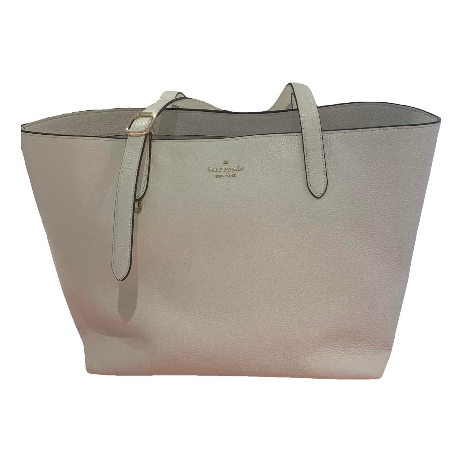 Leather tote