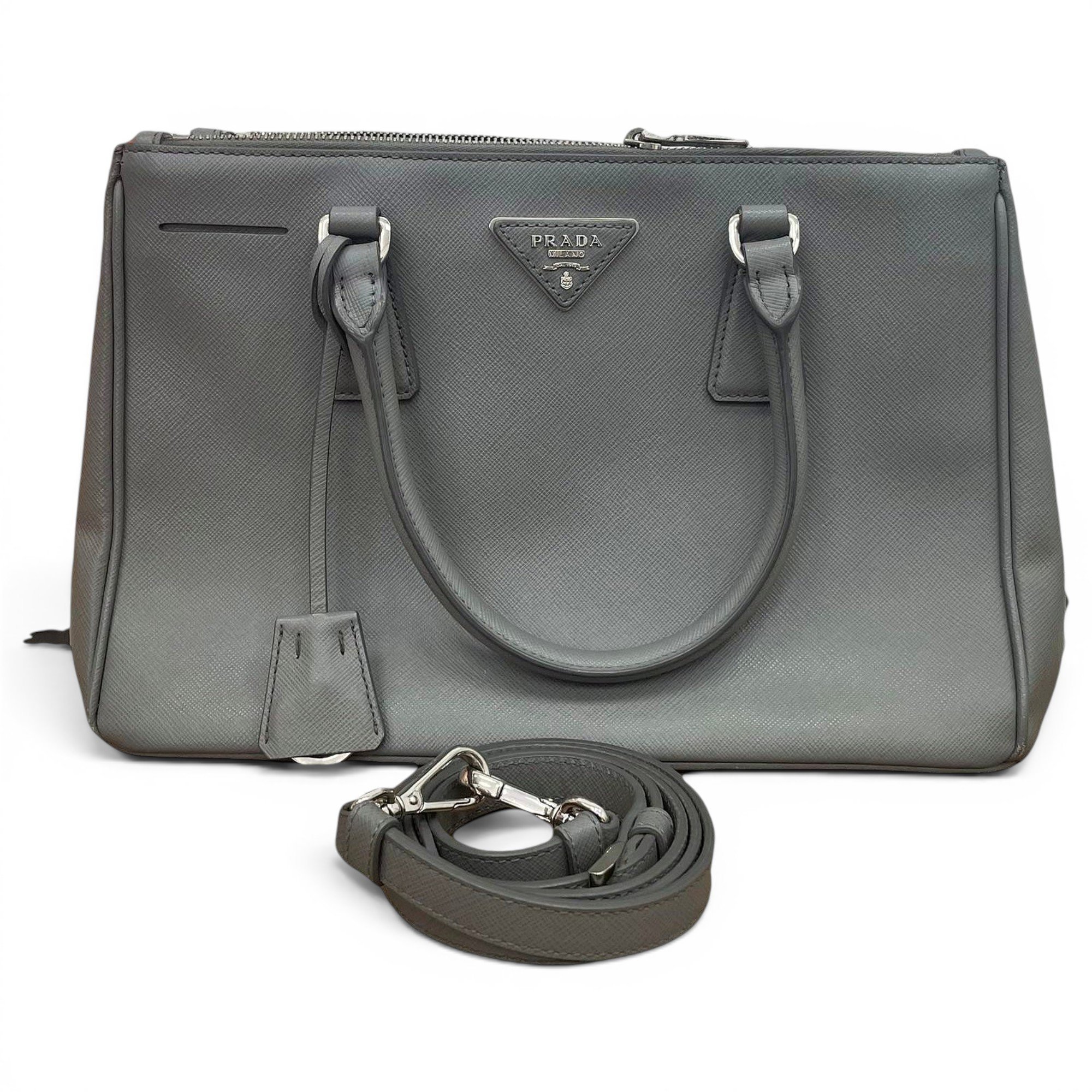 Galleria leather handbag
