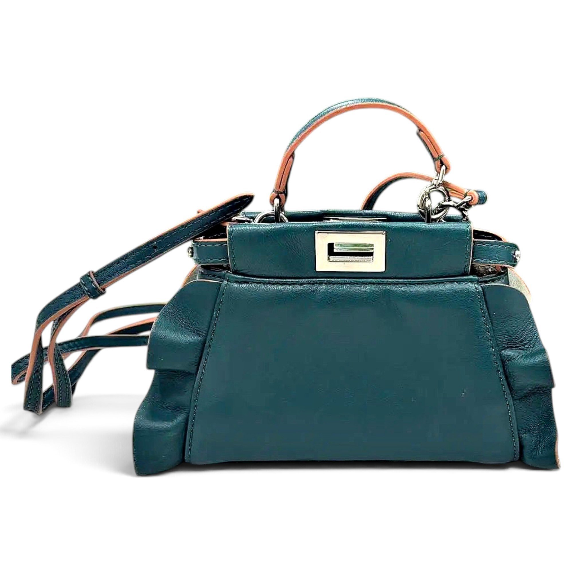 Peekaboo IseeU leather crossbody bag