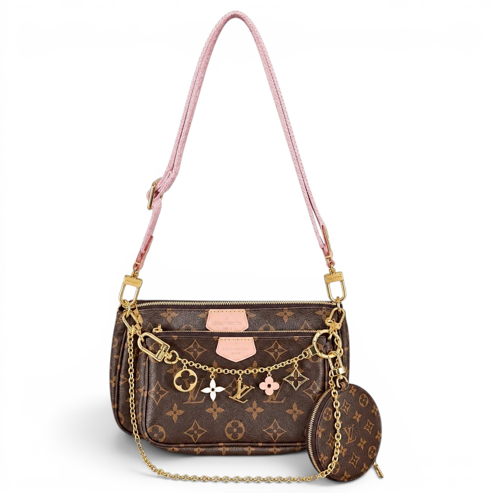 Multi Pochette Accessoires leather crossbody bag