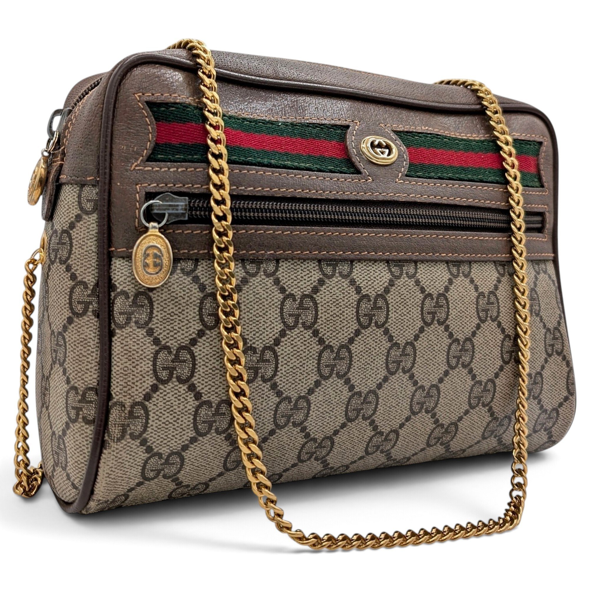 Ophidia cloth crossbody bag