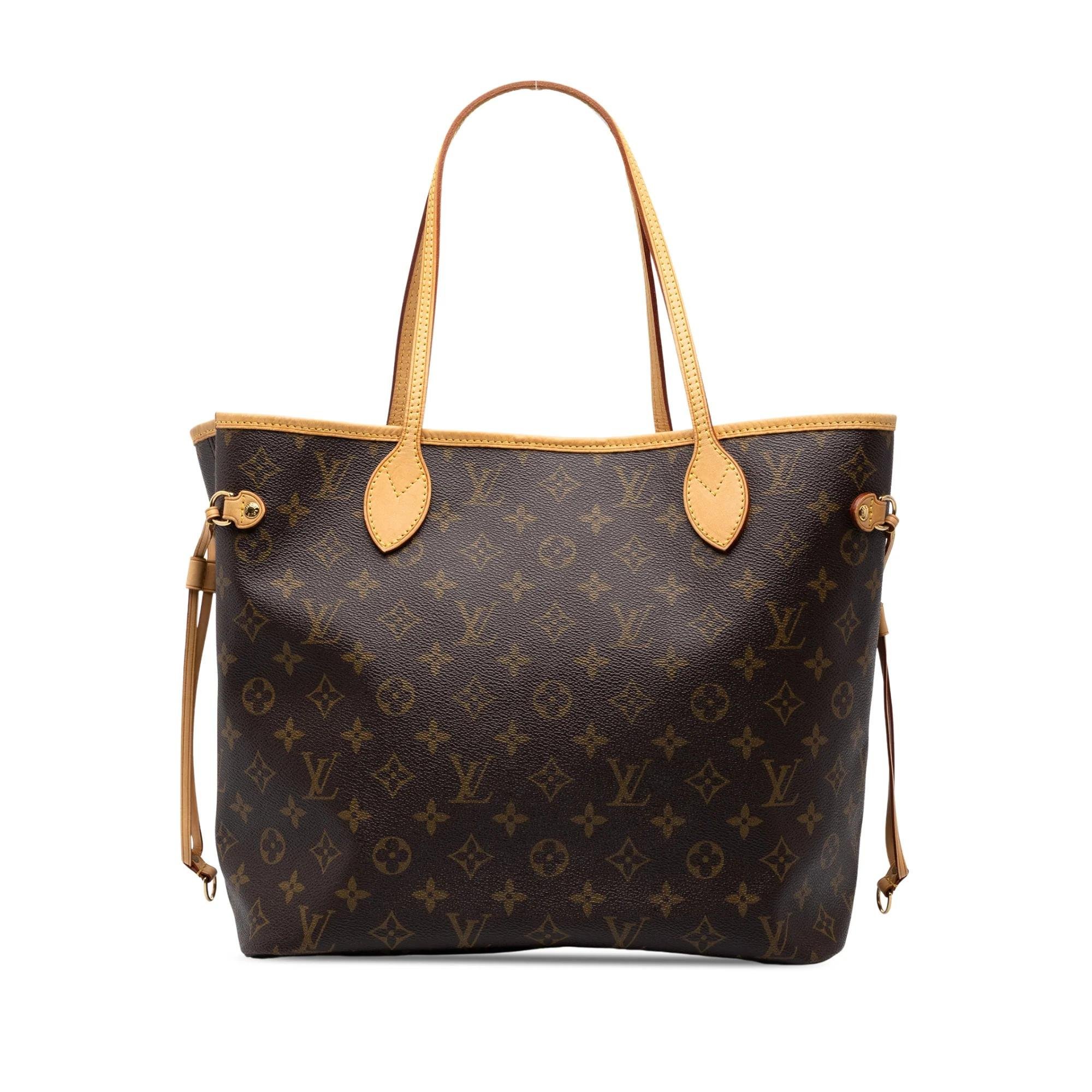 Neverfull leather handbag