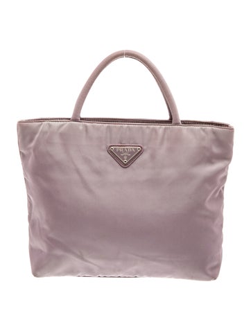 Tessuto Nylon Top Handle Bag