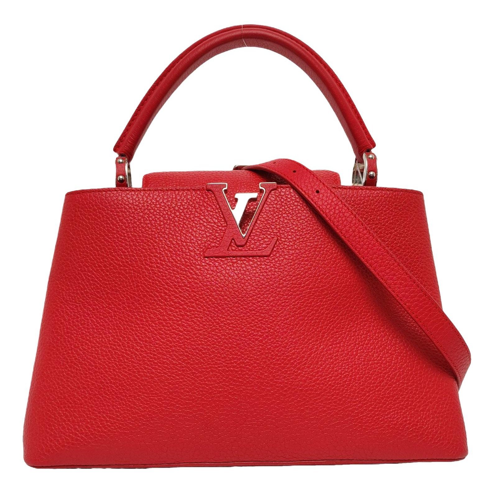 Capucines leather handbag